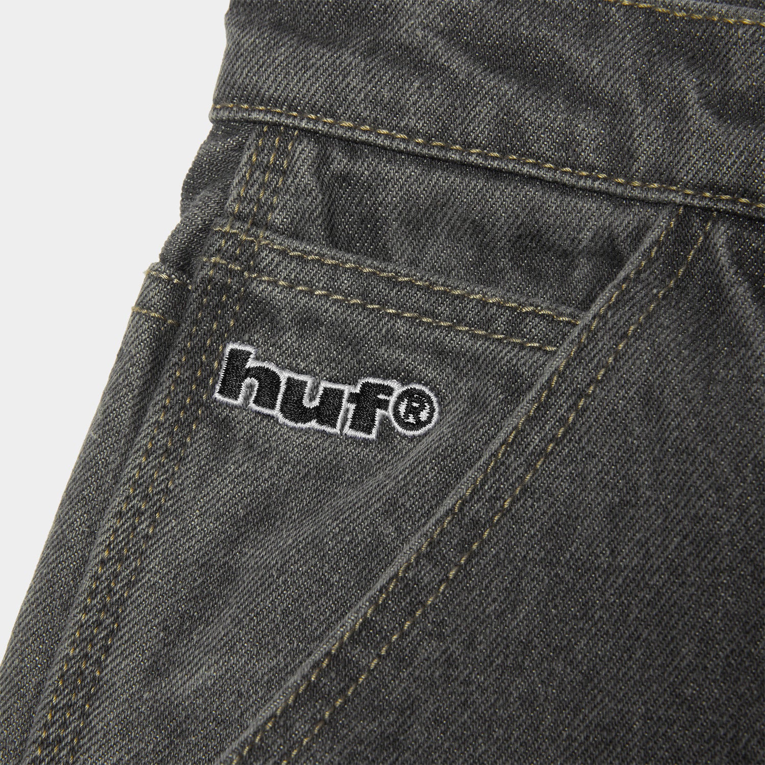 HUF (ハフ) Worldwide JP /PANTS(パンツ)/ KINDA LOOSE DOUBLE KNEES商品 / FROST GRAY
