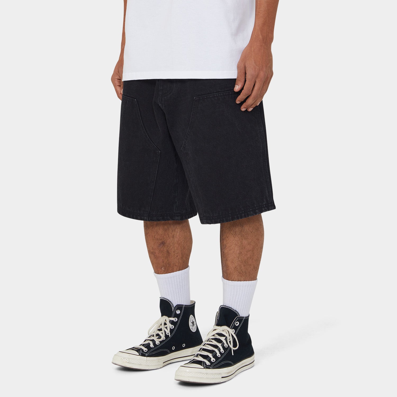 HUF (ハフ) Worldwide JP /SHORTS(ショーツ)/ KINDA LOOSE DOUBLE KNEE SHORT商品 / DIRTY WASH