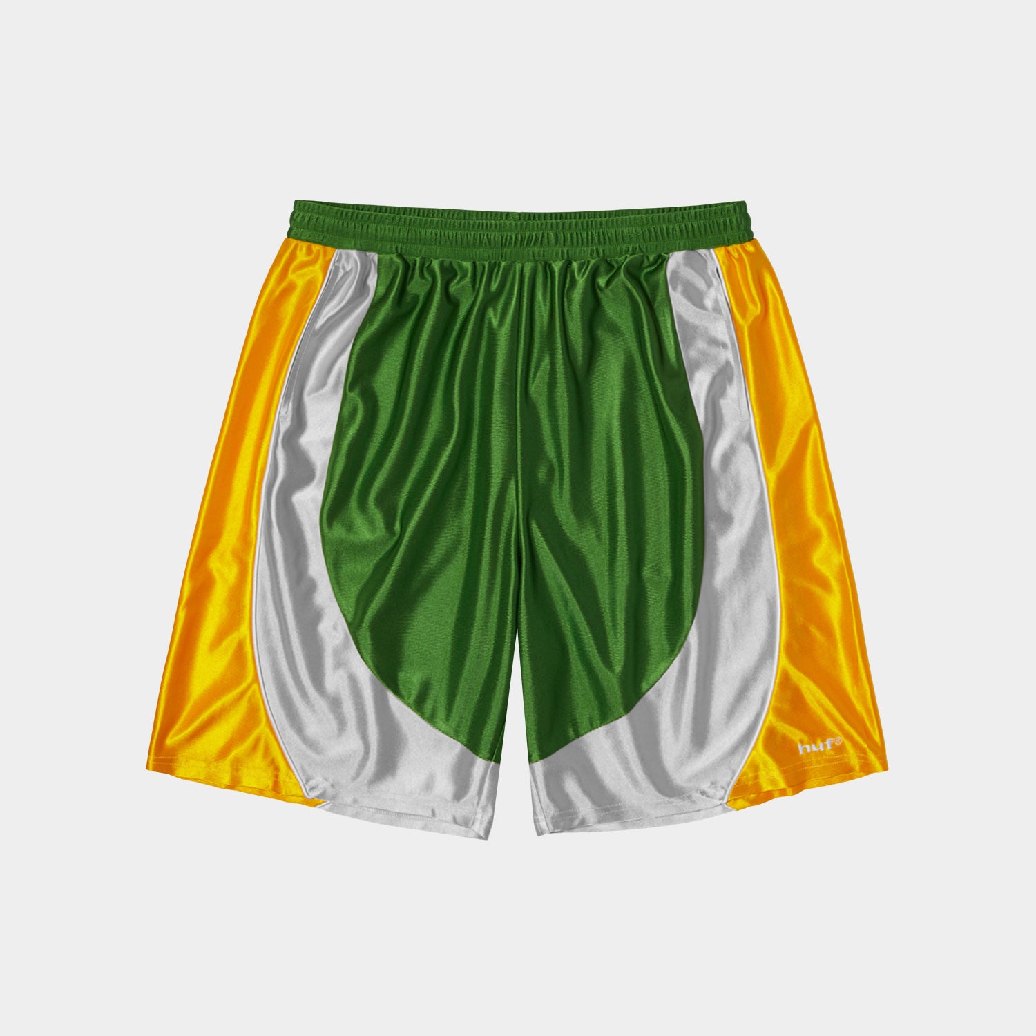 HUF (ハフ) Worldwide JP /SHORTS(ショーツ)/ BRADLEY BASKETBALL SHORT商品 / ACID GREEN