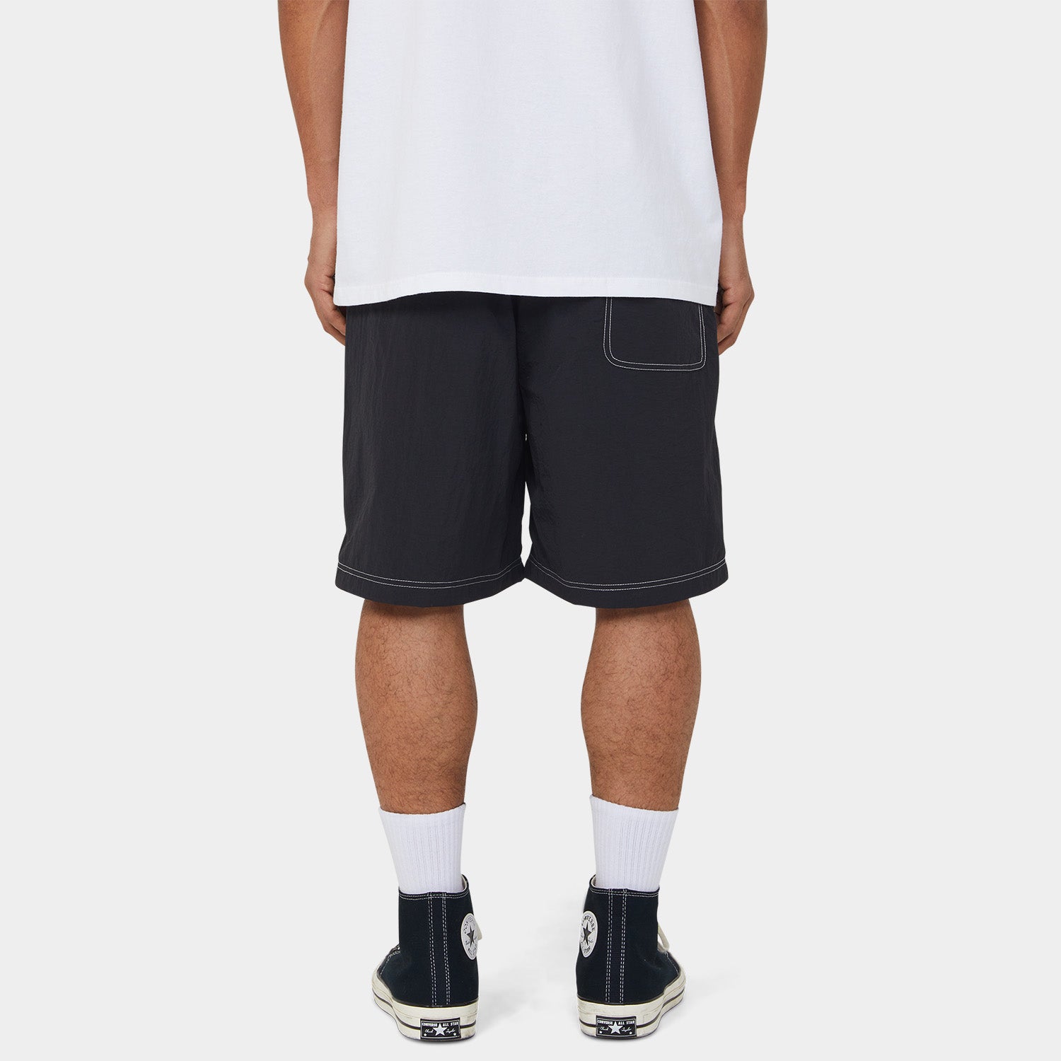 HUF (ハフ) Worldwide JP /SHORTS(ショーツ)/ 89 CONTRAST EASY SHORT商品 / BLACK