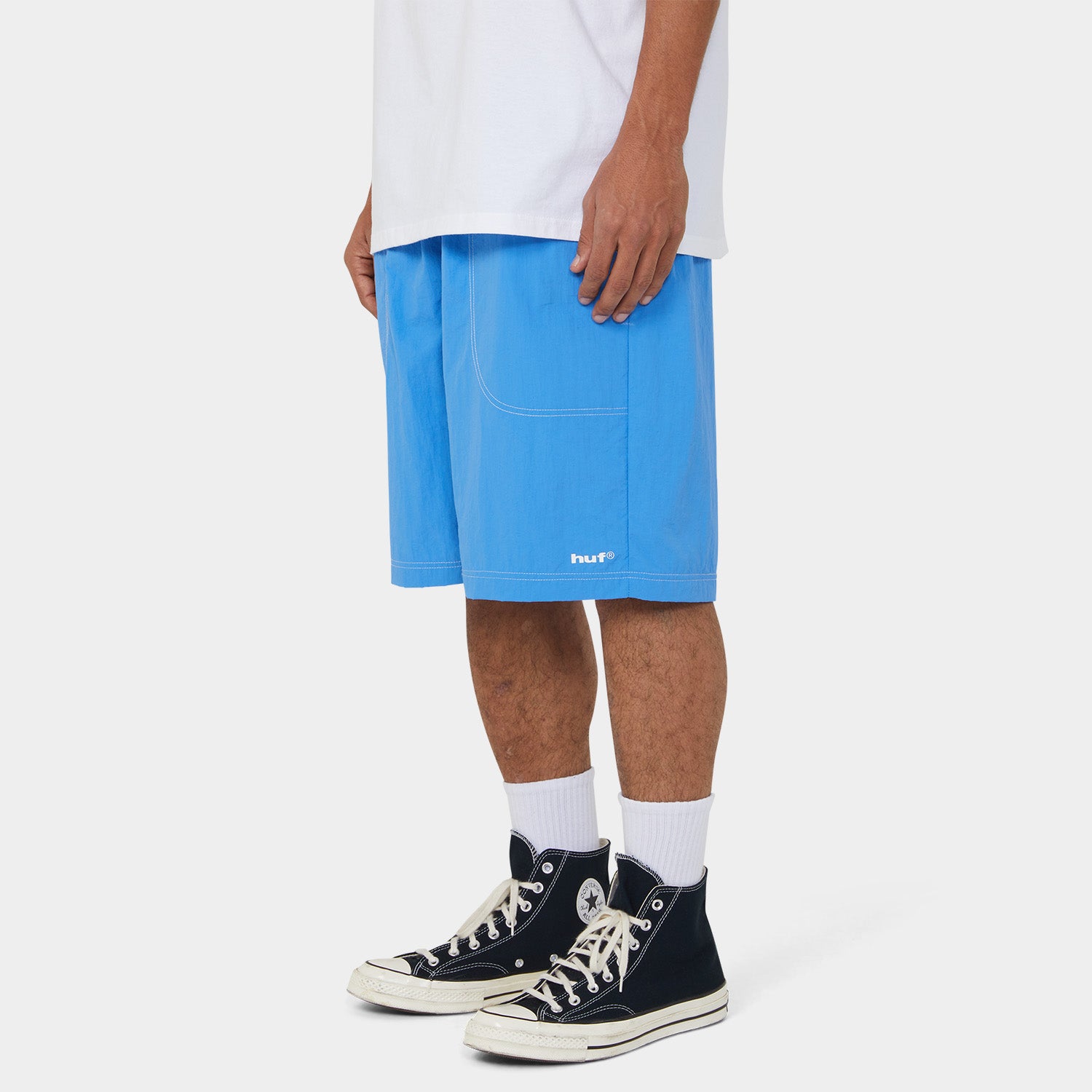 HUF (ハフ) Worldwide JP /SHORTS(ショーツ)/ 89 CONTRAST EASY SHORT商品 / BLACK