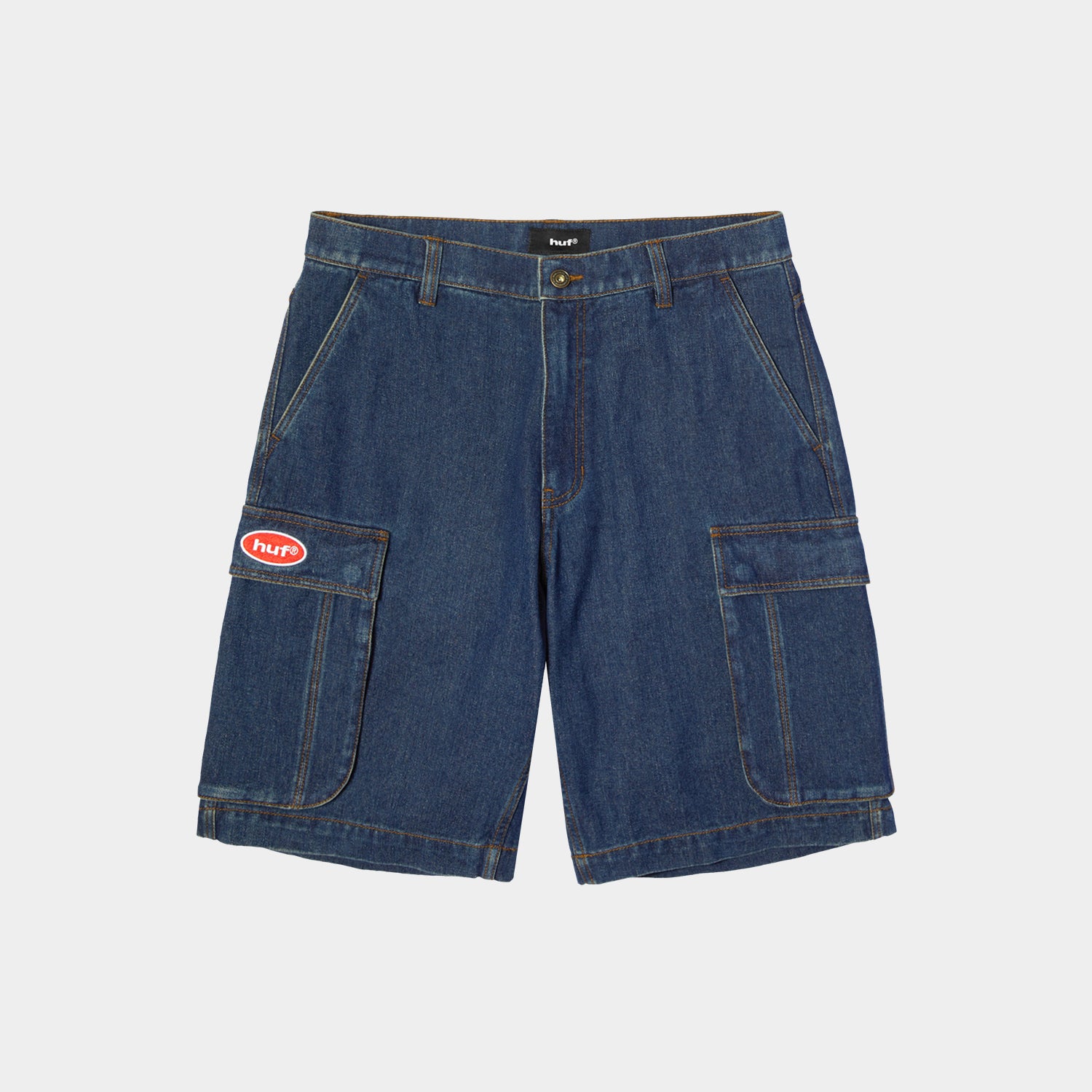 HUF (ハフ) Worldwide JP /SHORTS(ショーツ)/ OVAL DENIM CARGO SHORT商品 / INDIGO