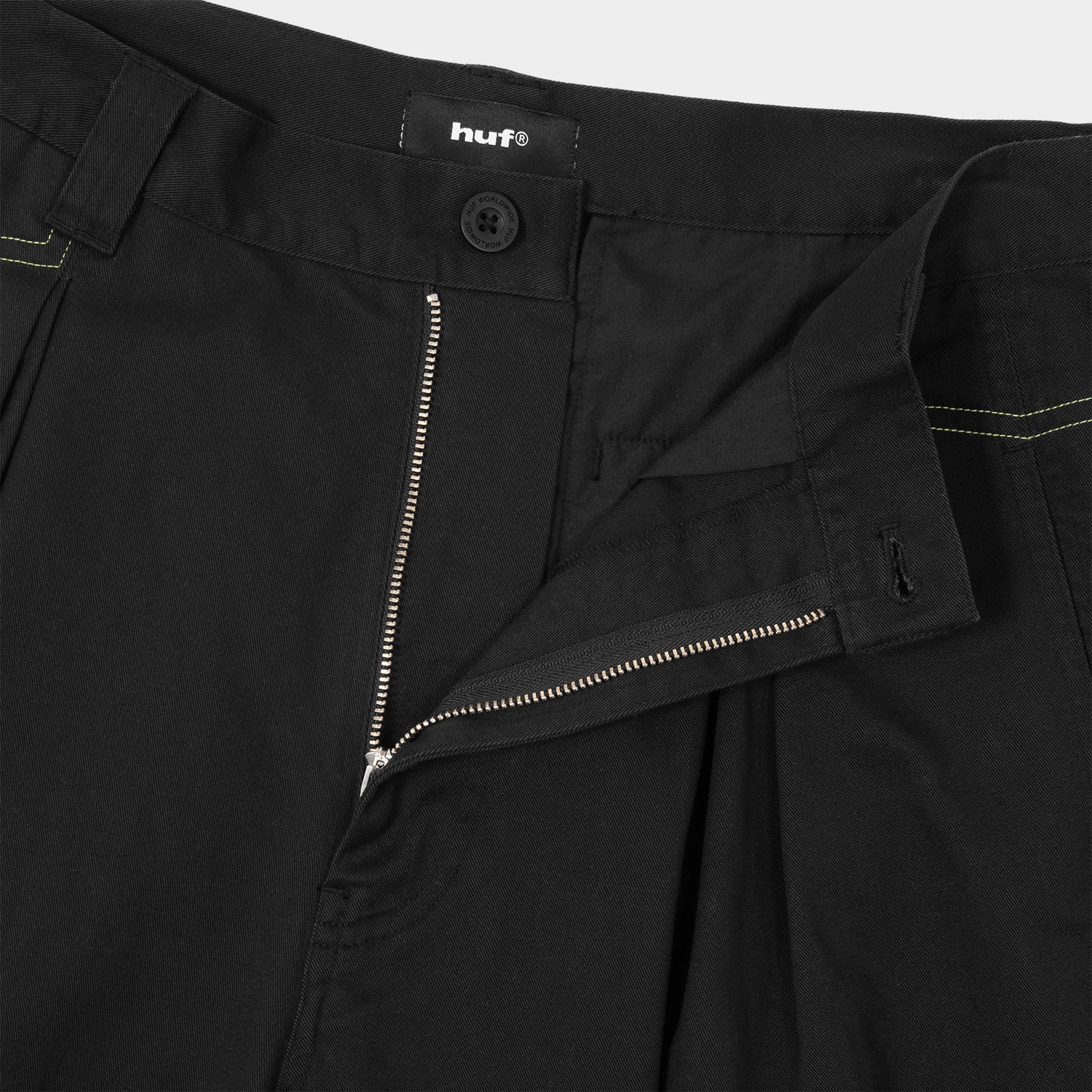 HUF (ハフ) Worldwide JP /PANTS(パンツ)/ HUF TWO TUCK TROUSER商品 / CHARCOAL GREY