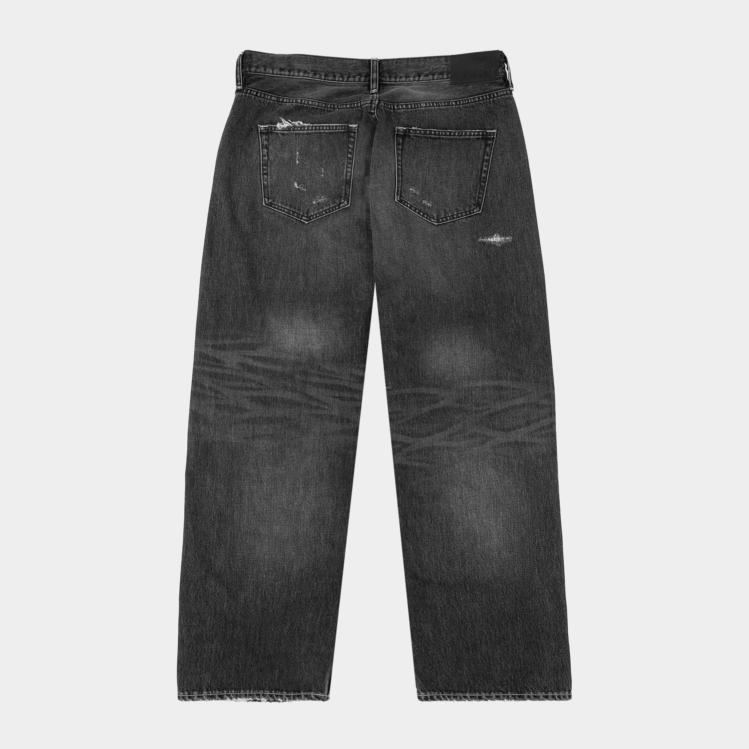 HUF (ハフ) Worldwide JP /PANTS(パンツ)/ EXPRESSION REPAIR DENIM PANT商品 / WASHED BLACK