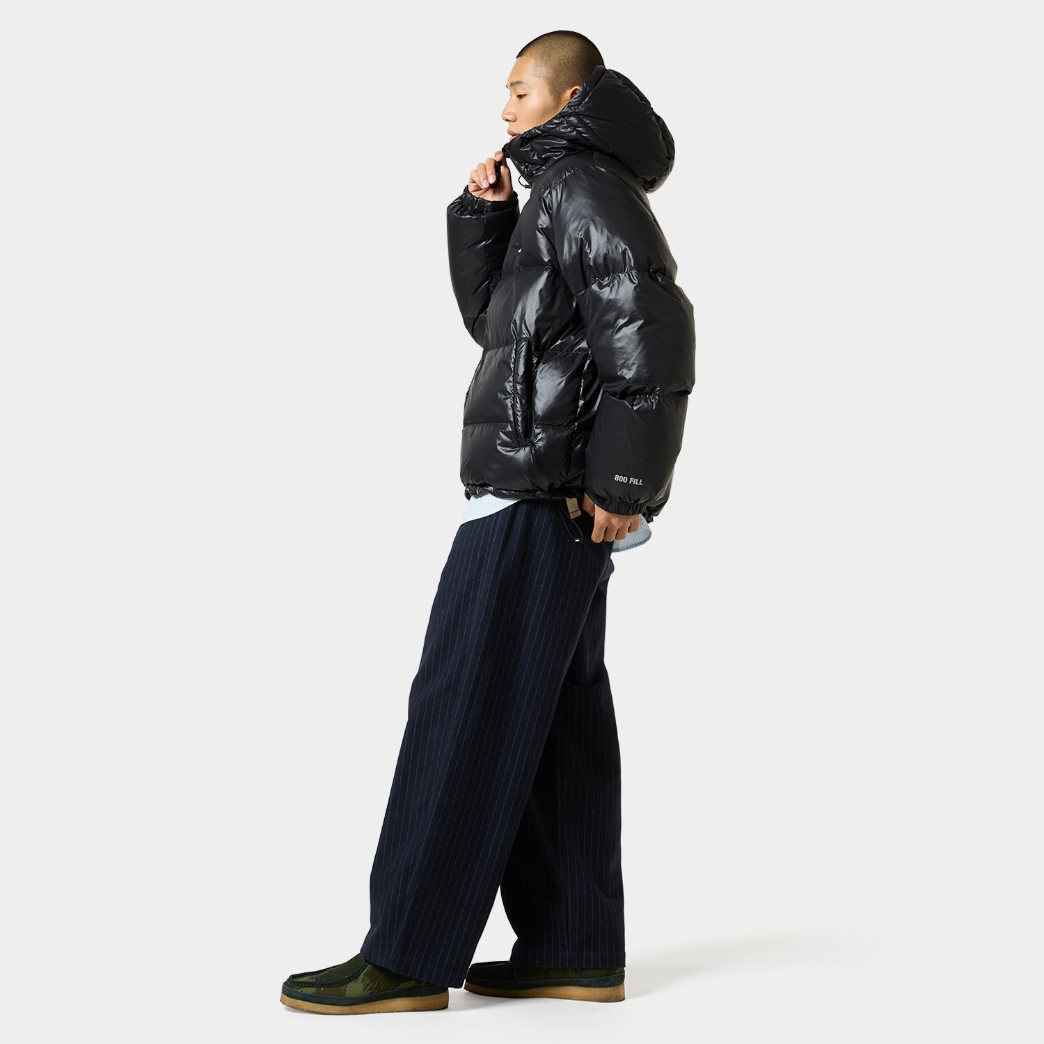 HUF (ハフ) Worldwide JP /PANTS(パンツ)/ TWO TUCK WIDE TROUSER商品 / BLACK