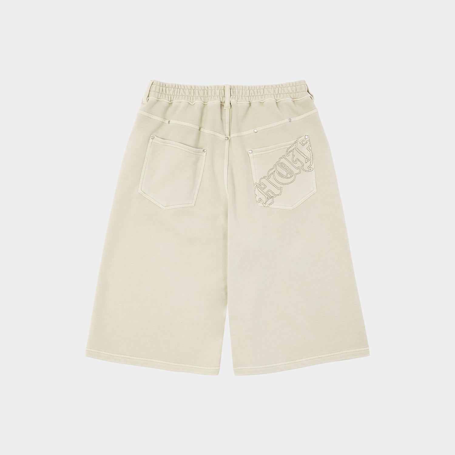 HUF (ハフ) Worldwide JP /SHORTS(ショーツ)/ STUDDED 3/4 FLEECE PANT商品 / BLACK