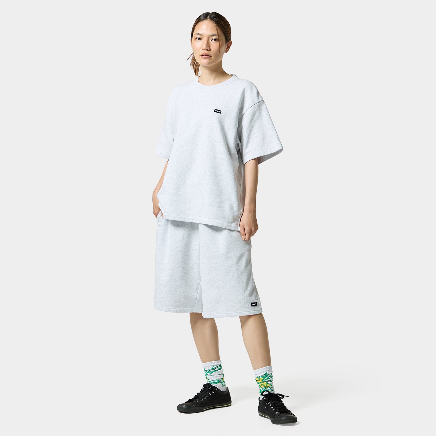HUF (ハフ) Worldwide JP /SHORTS(ショーツ)/ huf eightynine WASHED FLEECE SHORT商品 / COFFEE