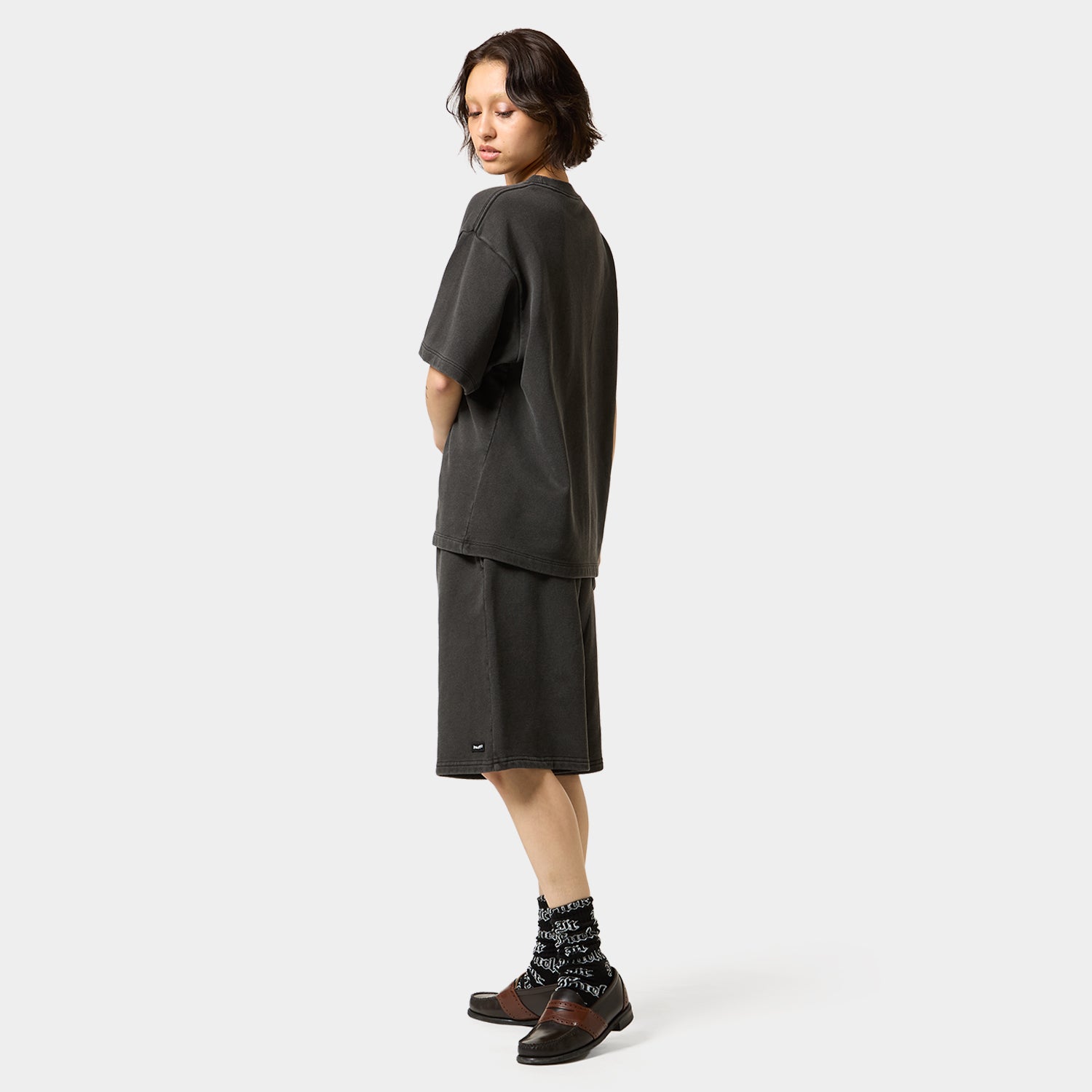 HUF (ハフ) Worldwide JP /SHORTS(ショーツ)/ huf eightynine WASHED FLEECE SHORT商品 / COFFEE
