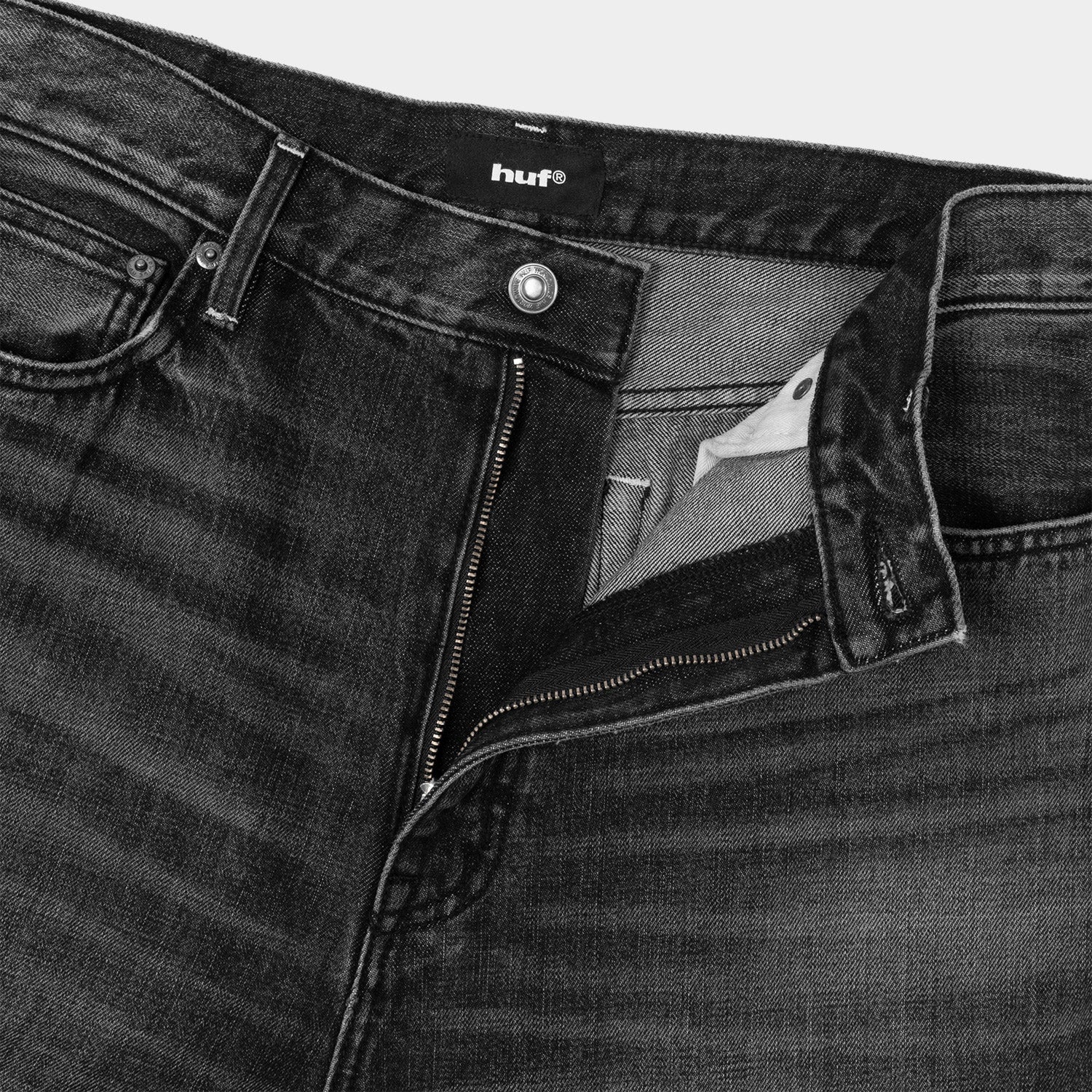 HUF (ハフ) Worldwide JP /SHORTS(ショーツ)/ EXPRESSION WASHED DENIM BAGGY SHORT商品 / WASHED BLACK
