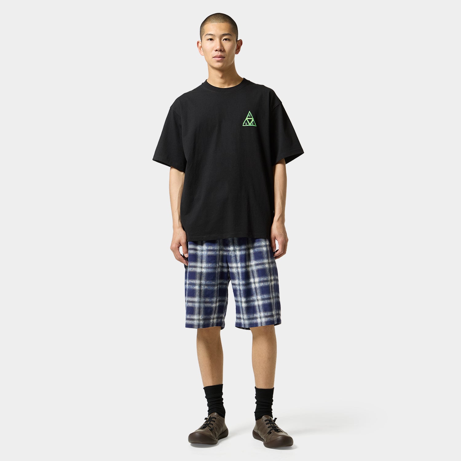 HUF (ハフ) Worldwide JP /SHORTS(ショーツ)/ MISTY PLAID SHORT商品 / BEIGE