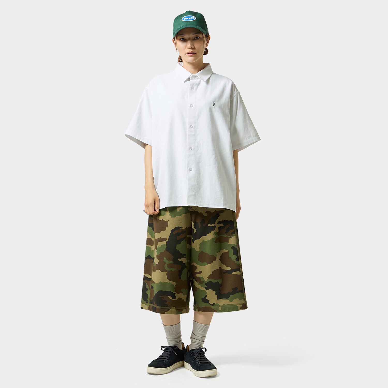 HUF (ハフ) Worldwide JP /SHORTS(ショーツ)/ BERMUDA FLEECE SHORT商品 / CAMO