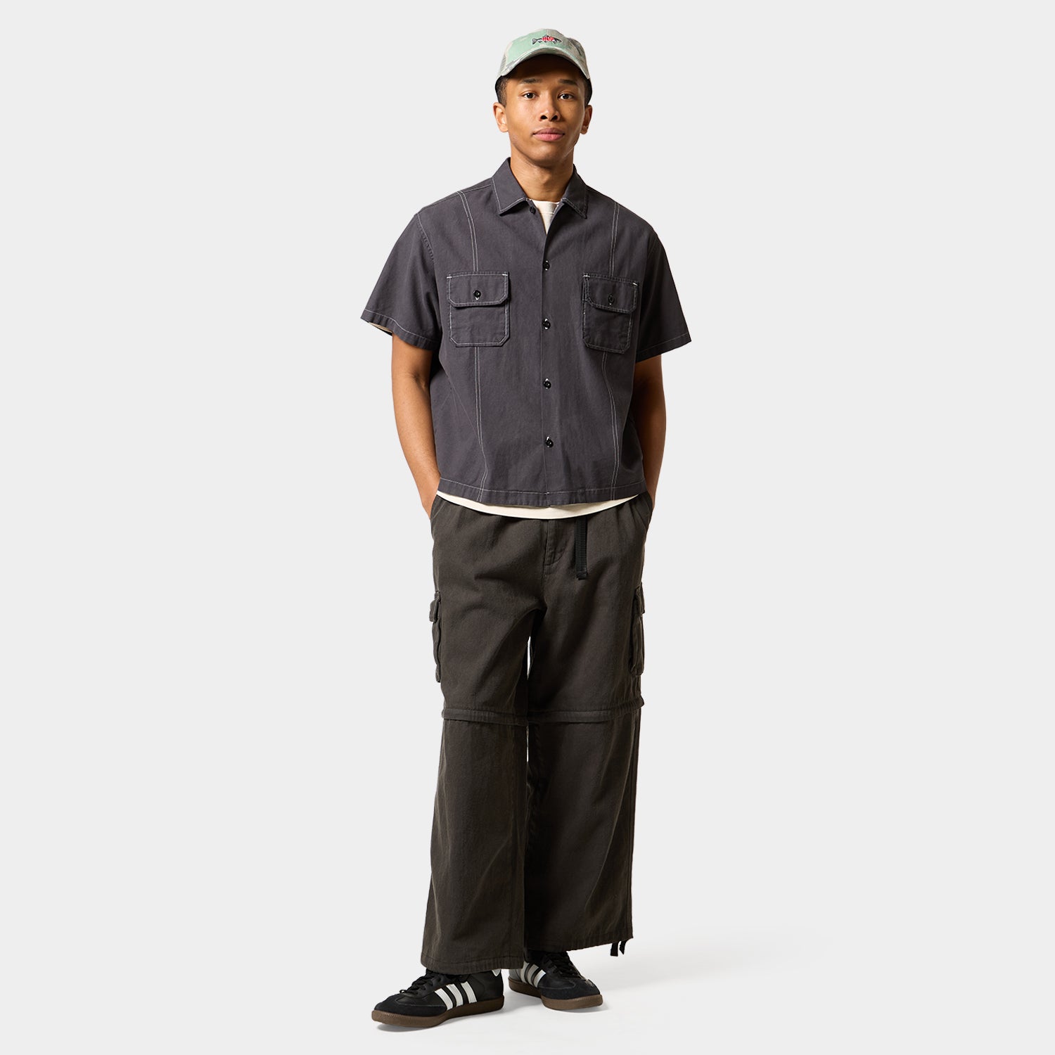 HUF (ハフ) Worldwide JP /PANTS(パンツ)/ huf CO-OP TREK CONVERTIBLE PANT商品 / BLACK