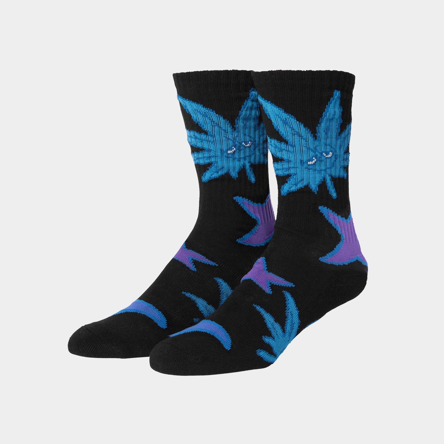 HUF (ハフ) Worldwide JP /SOCKS(ソックス)/ GREEN BUDDY STAR SIGN SOCKS商品 / WHITE