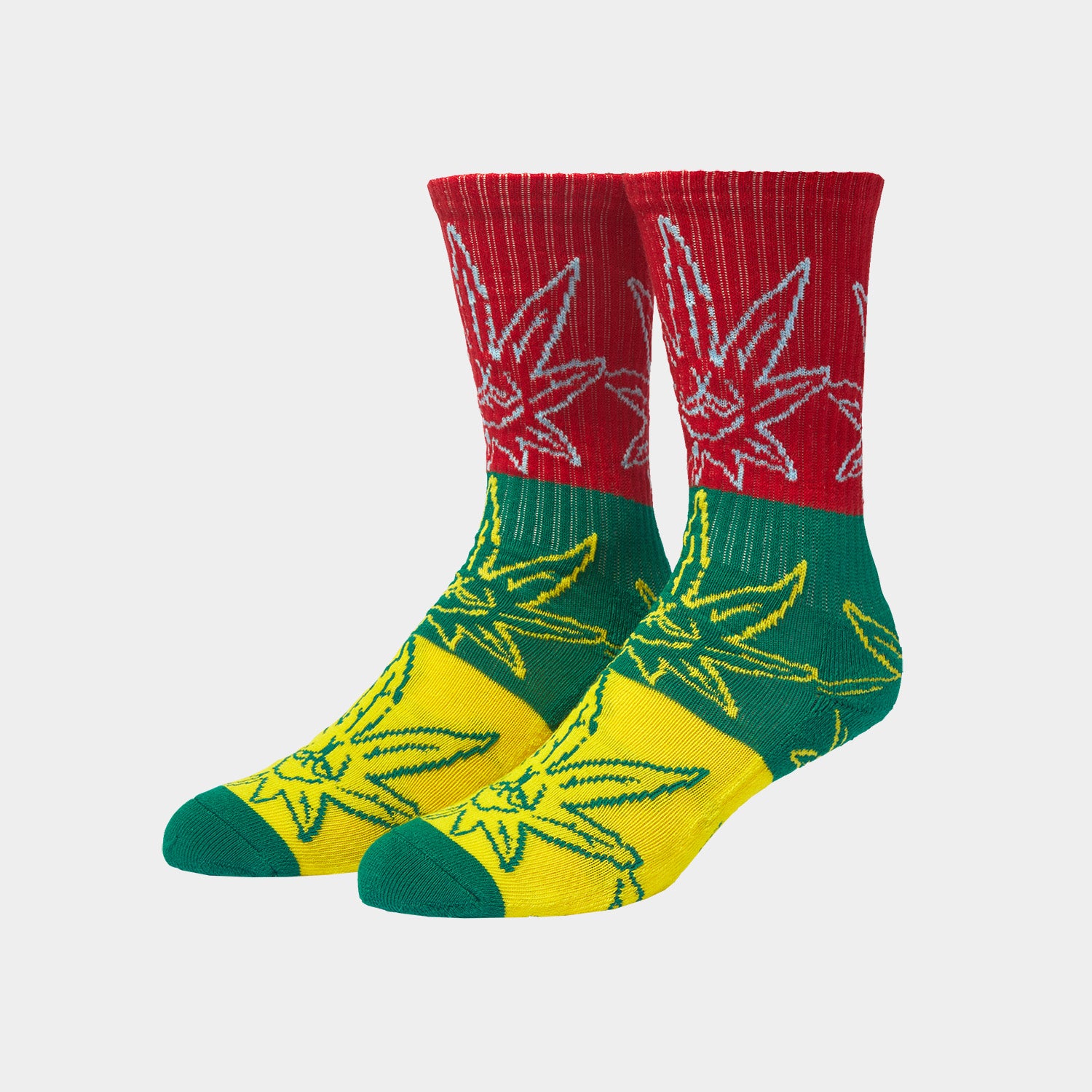 HUF (ハフ) Worldwide JP /SOCKS(ソックス)/ GREEN BUDDY POP ART SOCKS商品 / MULTI