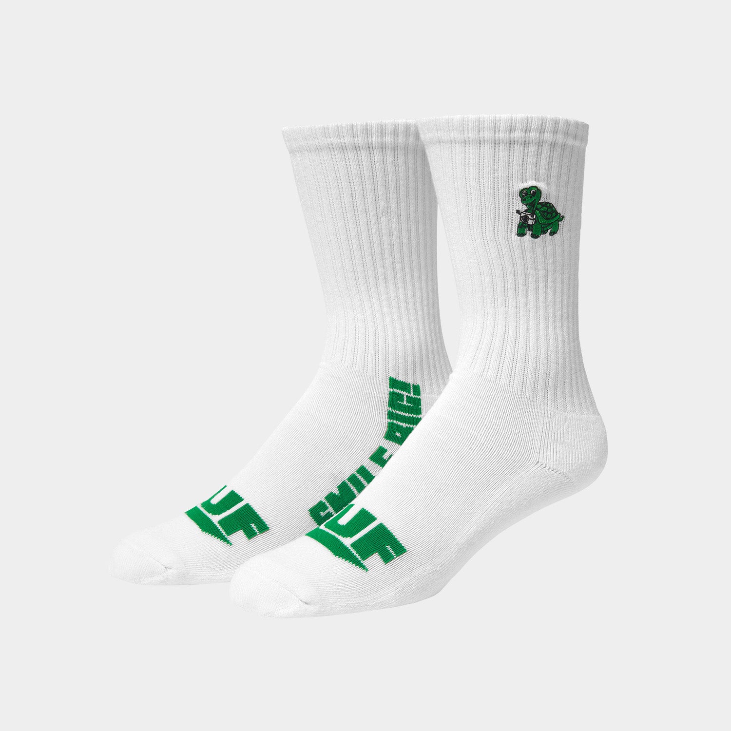 HUF (ハフ) Worldwide JP /SOCKS(ソックス)/ BIG SMILE CREW SOCKS商品 / WHITE