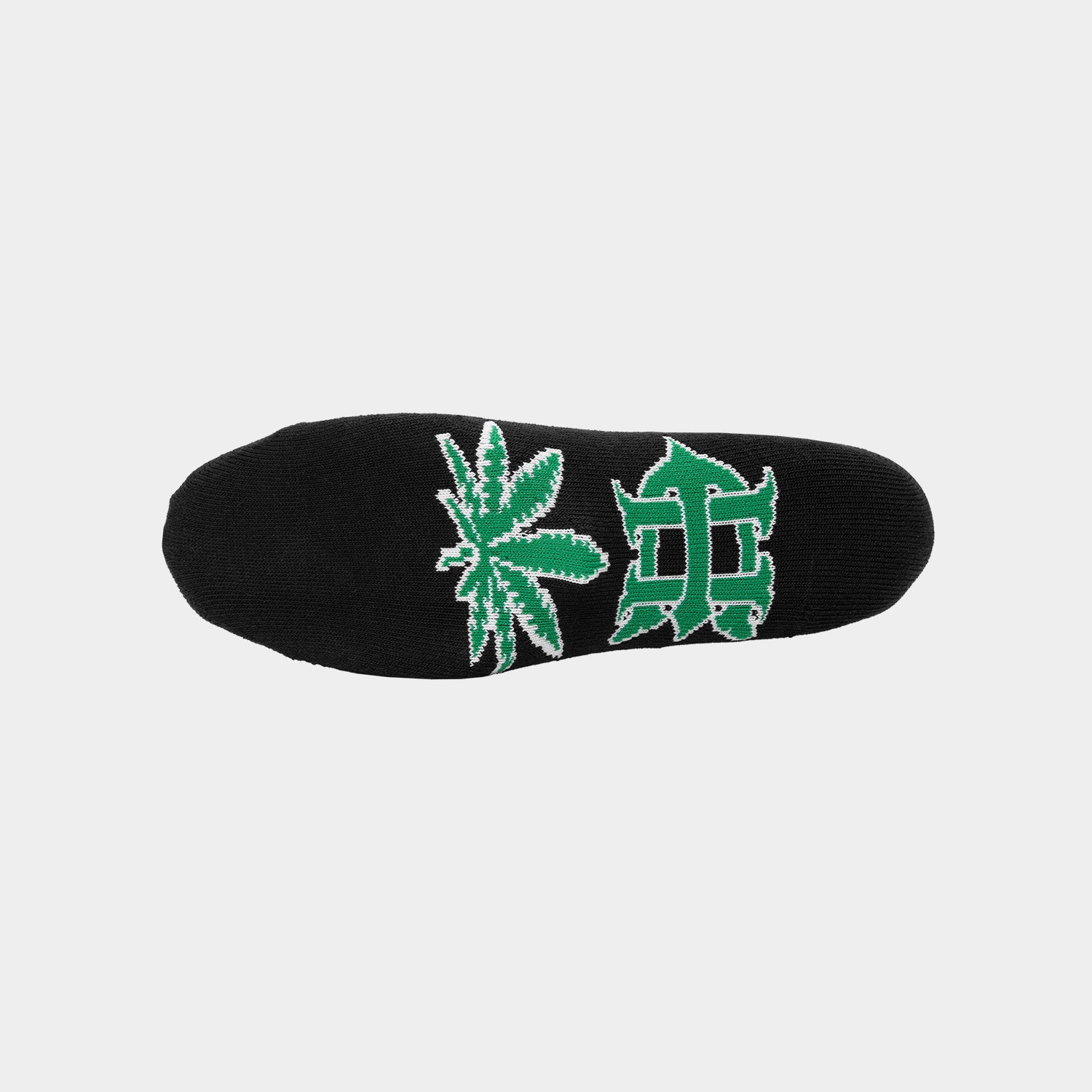 HUF (ハフ) Worldwide JP /SOCKS(ソックス)/ HUF X EVISEN SKATEBOARDS LOGO SOCKS商品 / BLACK
