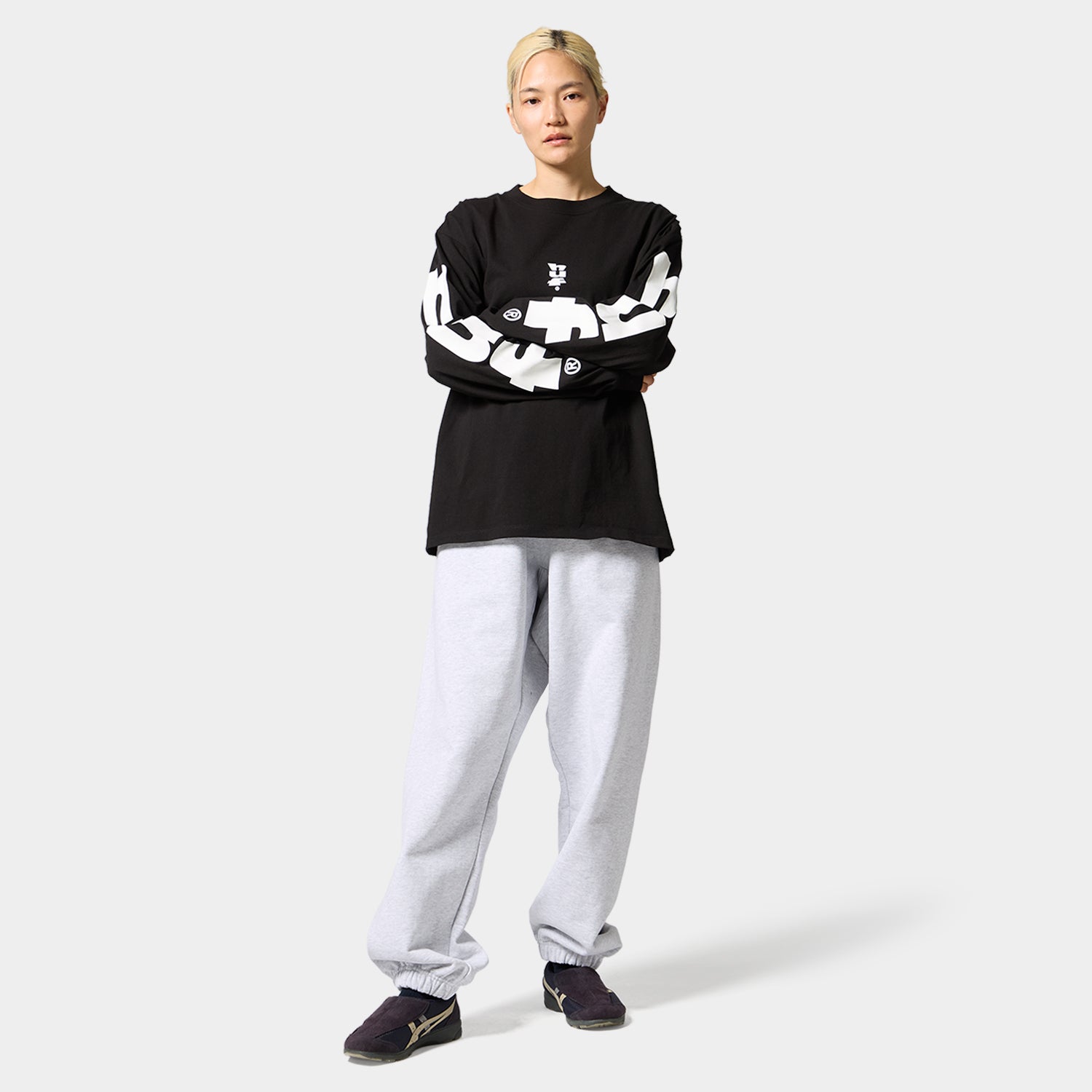 HUF (ハフ) Worldwide JP /T-SHIRTS(Tシャツ)/ MEGABLAST LS TEE商品 / NAVY