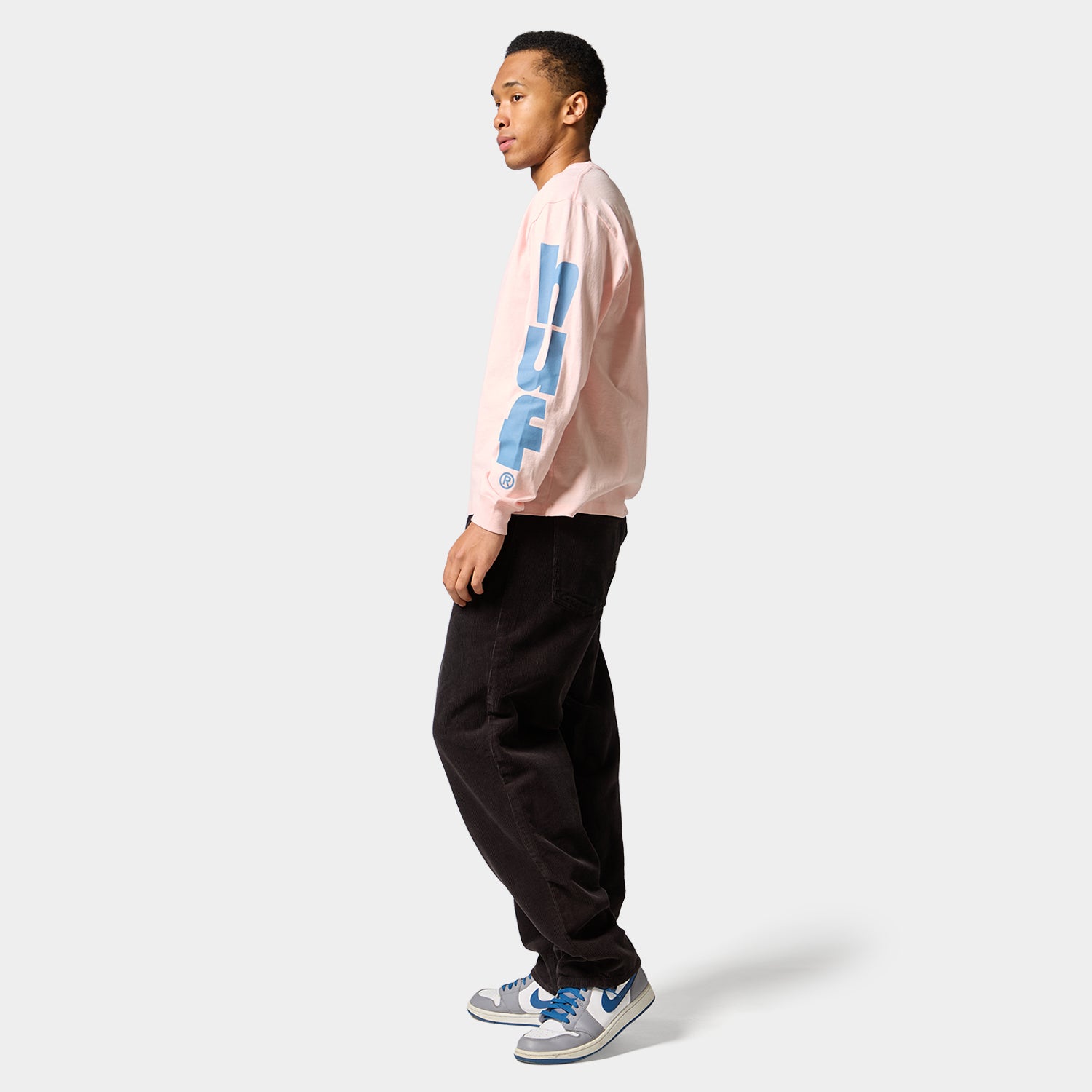 HUF (ハフ) Worldwide JP /T-SHIRTS(Tシャツ)/ MEGABLAST LS TEE商品 / NAVY