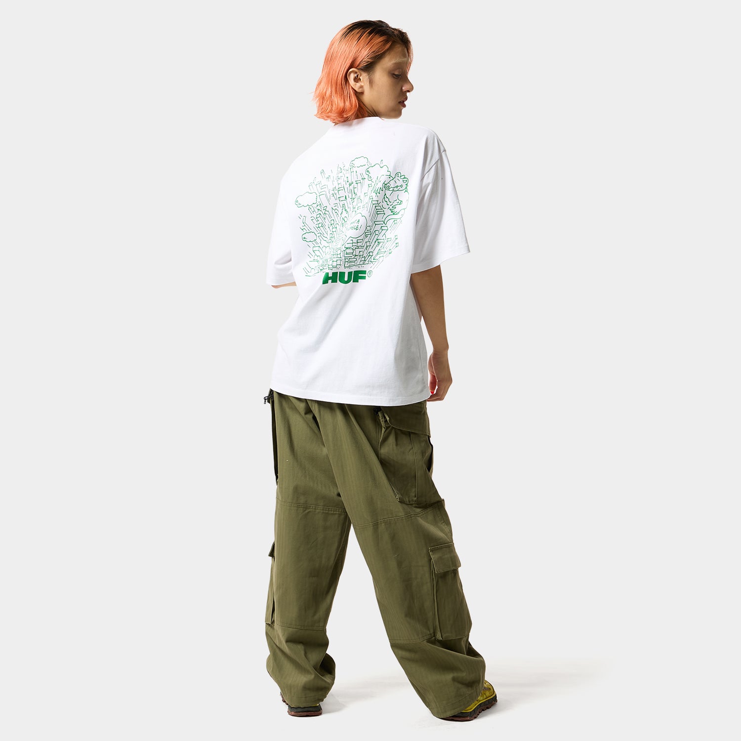 HUF (ハフ) Worldwide JP /T-SHIRTS(Tシャツ)/ WHAT A JUNGLE TEE商品 / BLACK