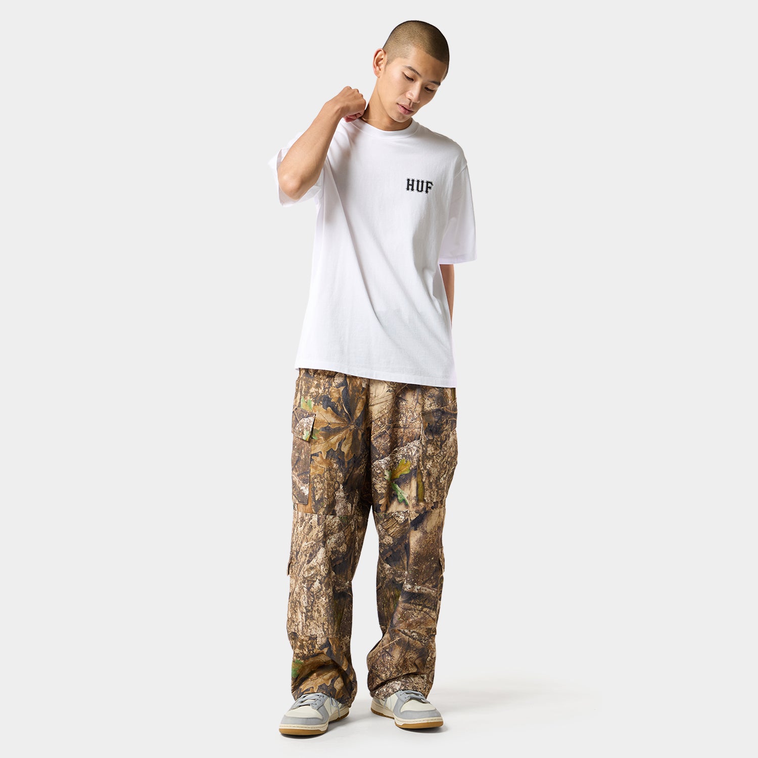 HUF (ハフ) Worldwide JP /T-SHIRTS(Tシャツ)/ TWO BLOCKS OF SUNSHINE TEE商品 / WHITE