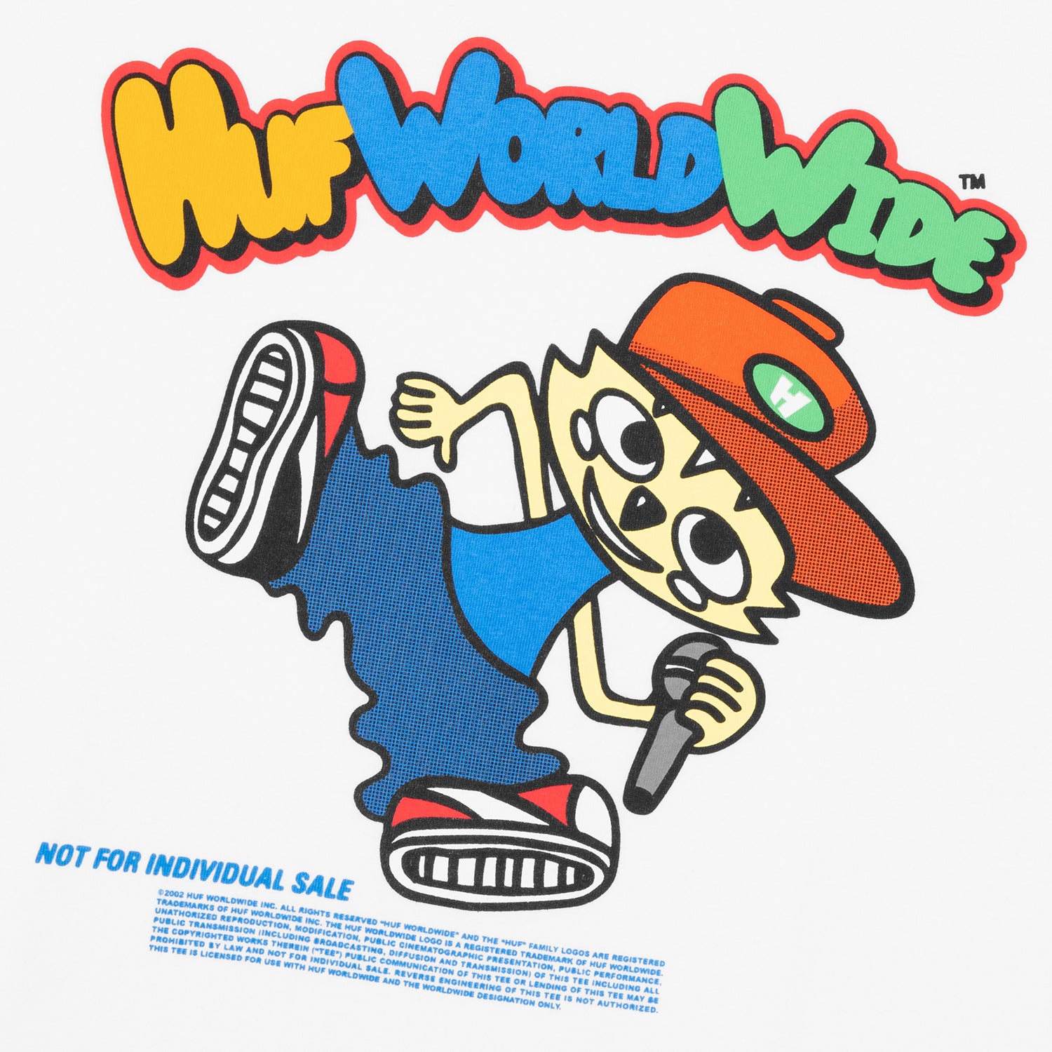 HUF (ハフ) Worldwide JP /T-SHIRTS(Tシャツ)/ CHOP KICK BLOCK TEE商品 / BISON
