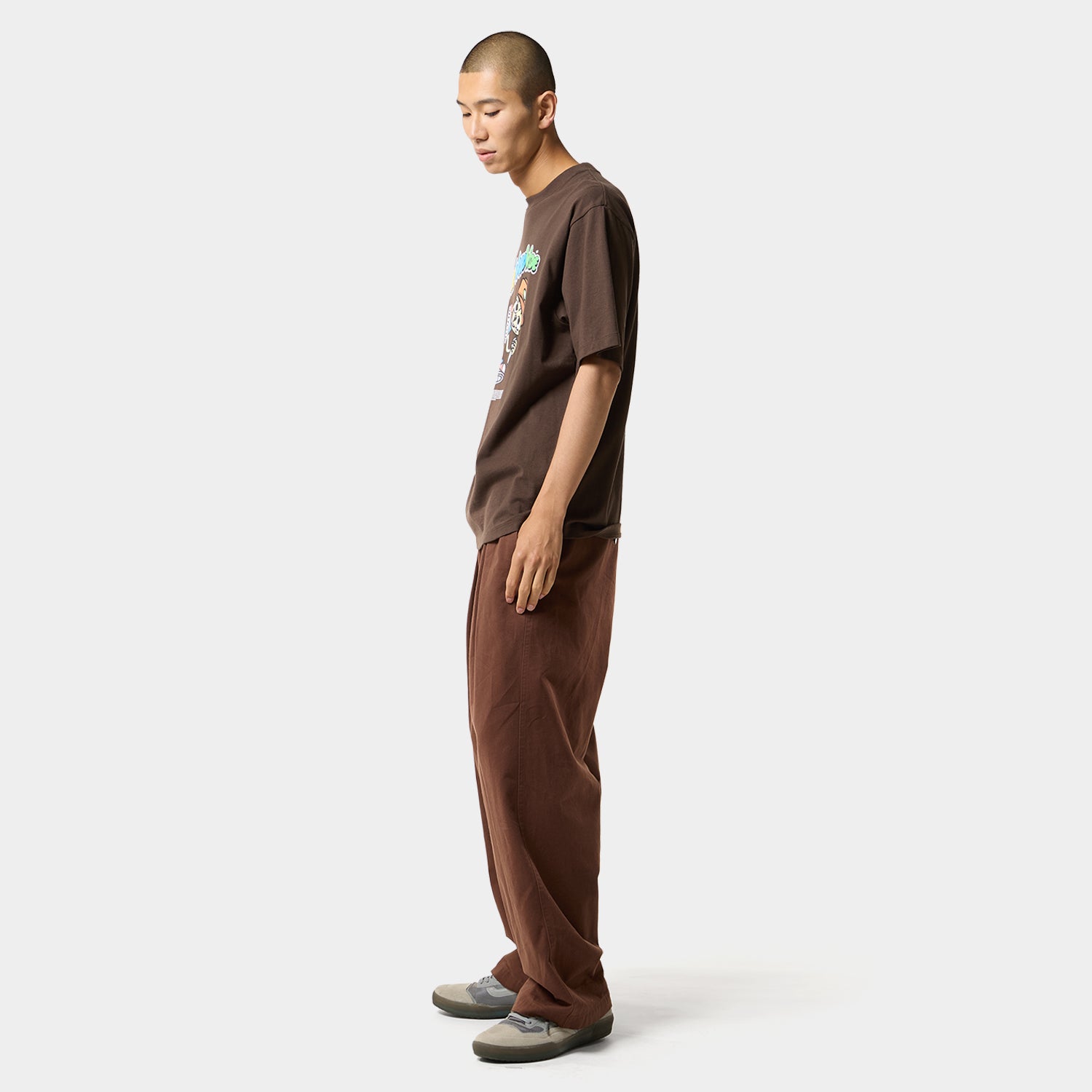 HUF (ハフ) Worldwide JP /T-SHIRTS(Tシャツ)/ CHOP KICK BLOCK TEE商品 / BISON