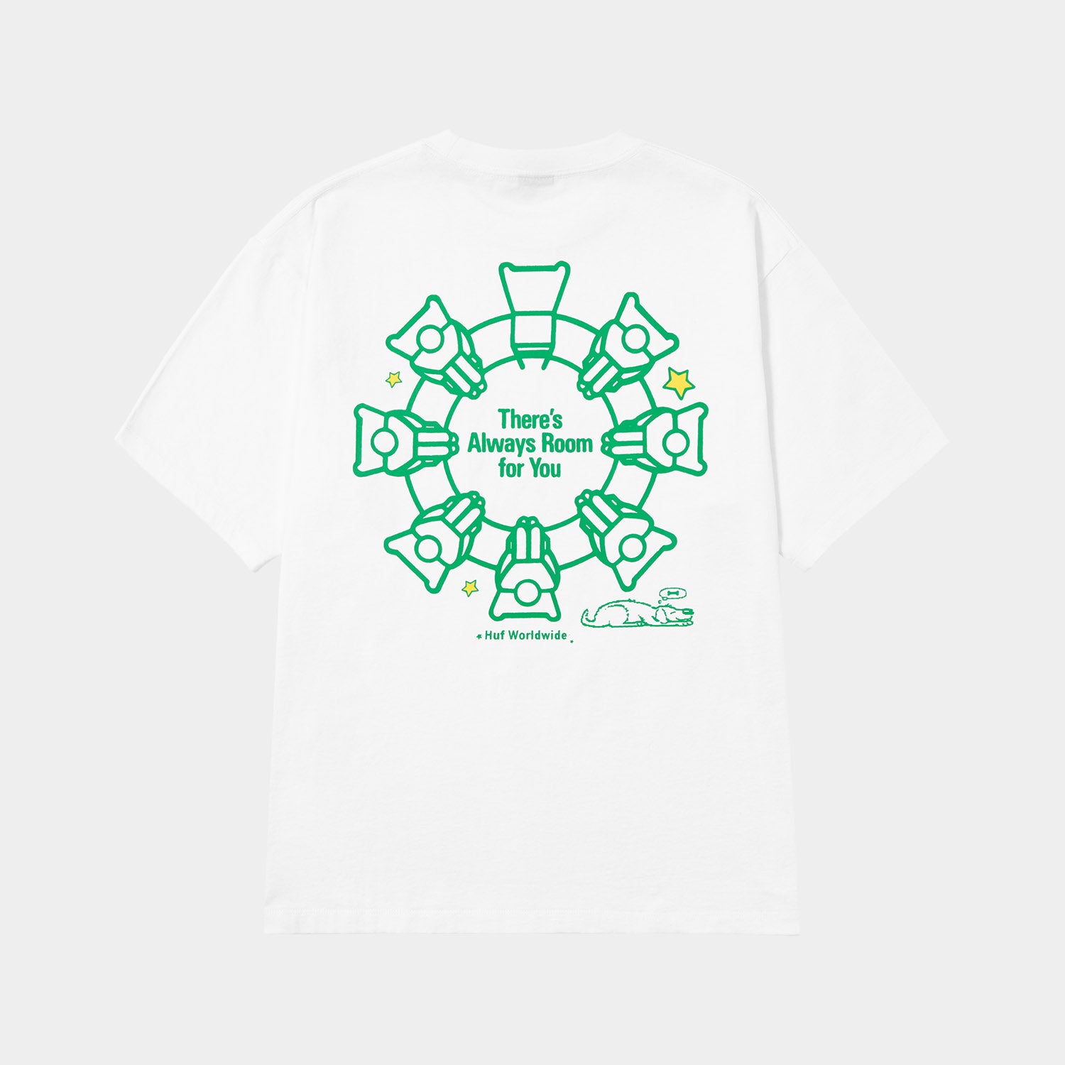 HUF (ハフ) Worldwide JP /T-SHIRTS(Tシャツ)/ FANTASIES TEE商品 / WHITE