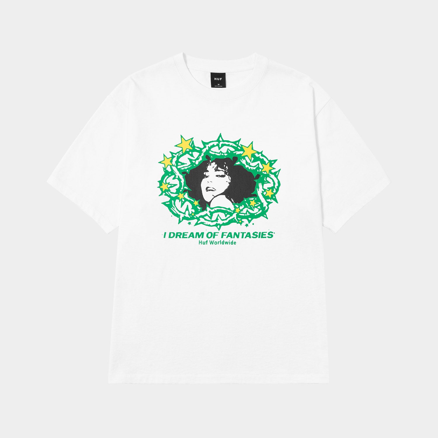 HUF (ハフ) Worldwide JP /T-SHIRTS(Tシャツ)/ FANTASIES TEE商品 / WHITE