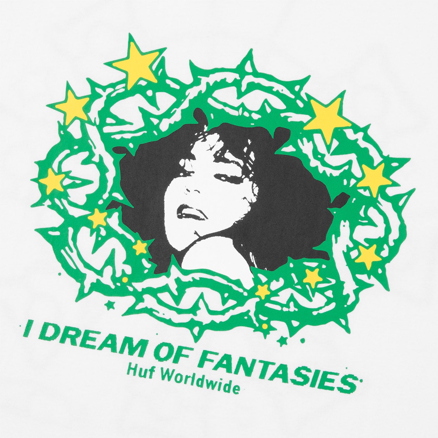 HUF (ハフ) Worldwide JP /T-SHIRTS(Tシャツ)/ FANTASIES TEE商品 / WHITE