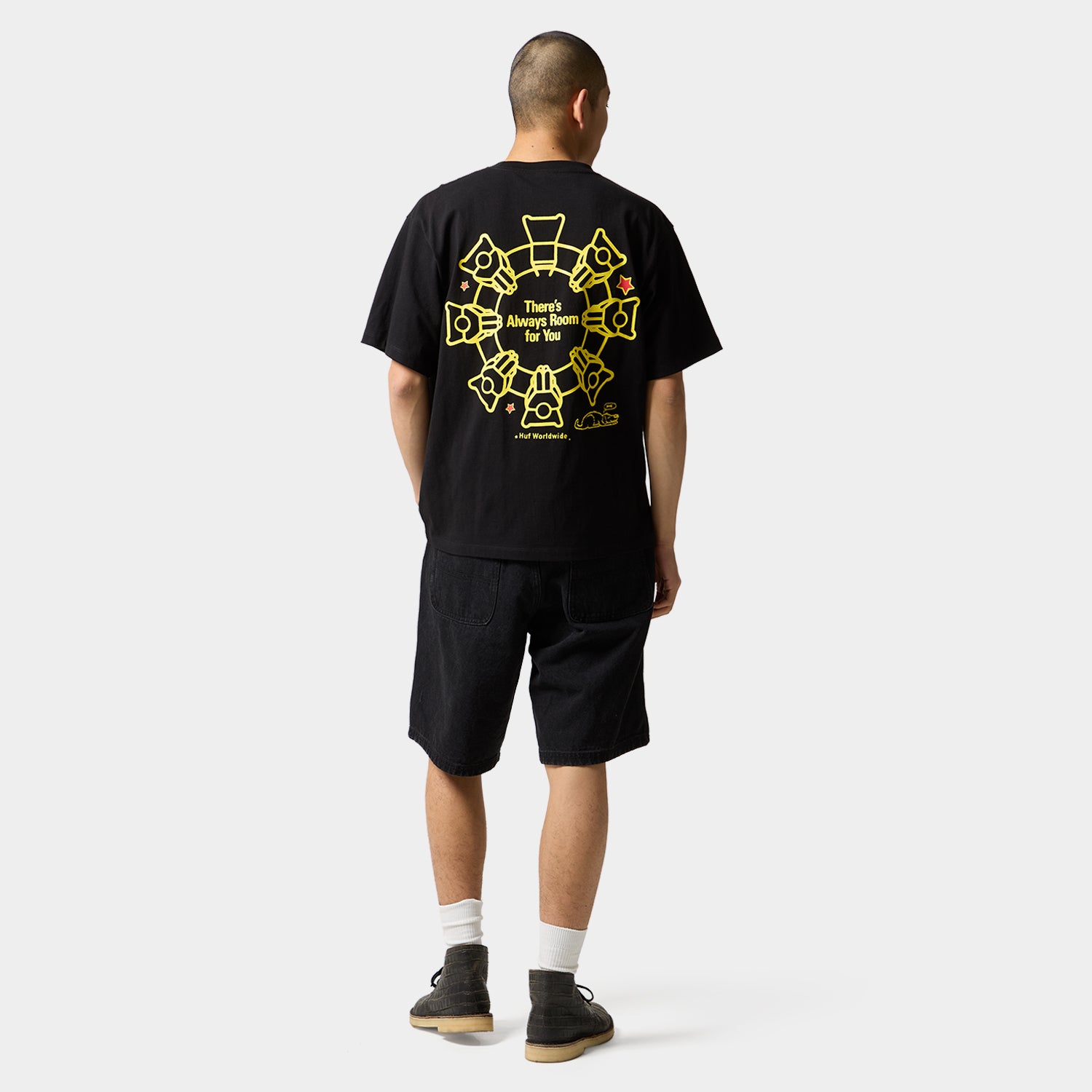 HUF (ハフ) Worldwide JP /T-SHIRTS(Tシャツ)/ FANTASIES TEE商品 / WHITE