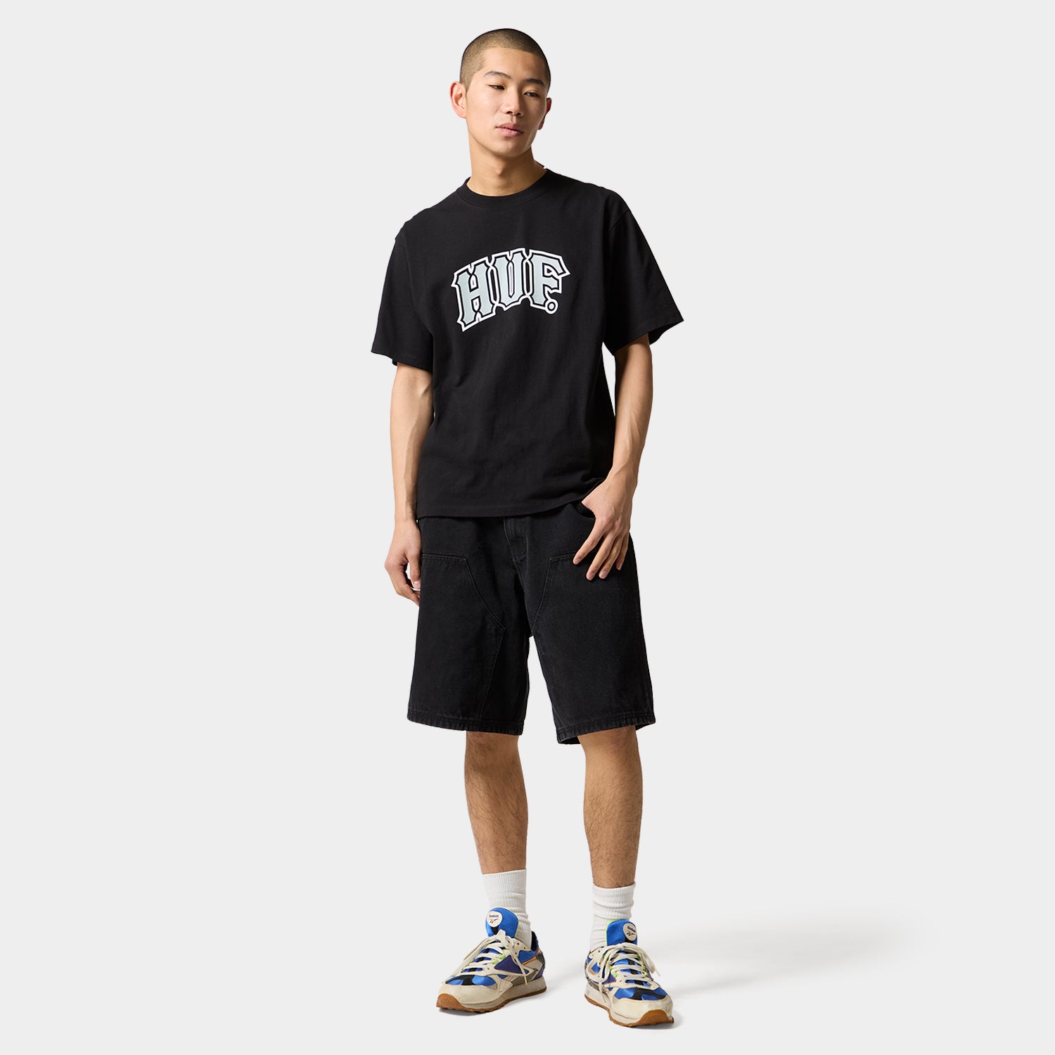 HUF (ハフ) Worldwide JP /T-SHIRTS(Tシャツ)/ CLASSIC ARCH TEE商品 / NAVY