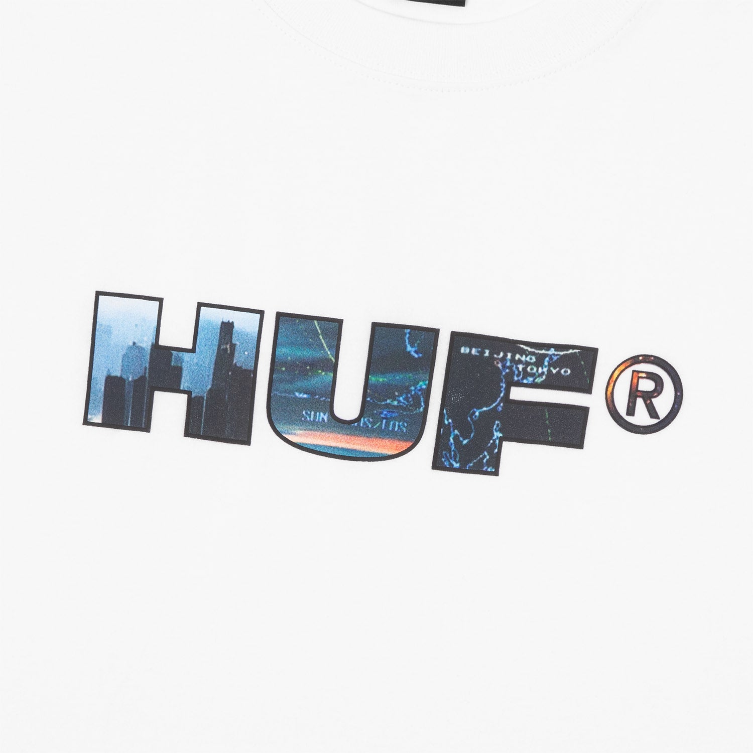 HUF (ハフ) Worldwide JP /T-SHIRTS(Tシャツ)/ FLIGHT PATH TEE商品 / BLACK
