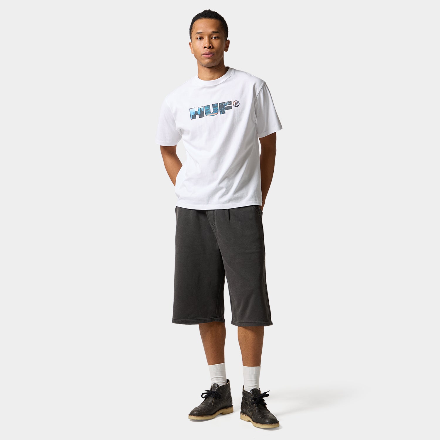 HUF (ハフ) Worldwide JP /T-SHIRTS(Tシャツ)/ FLIGHT PATH TEE商品 / BLACK