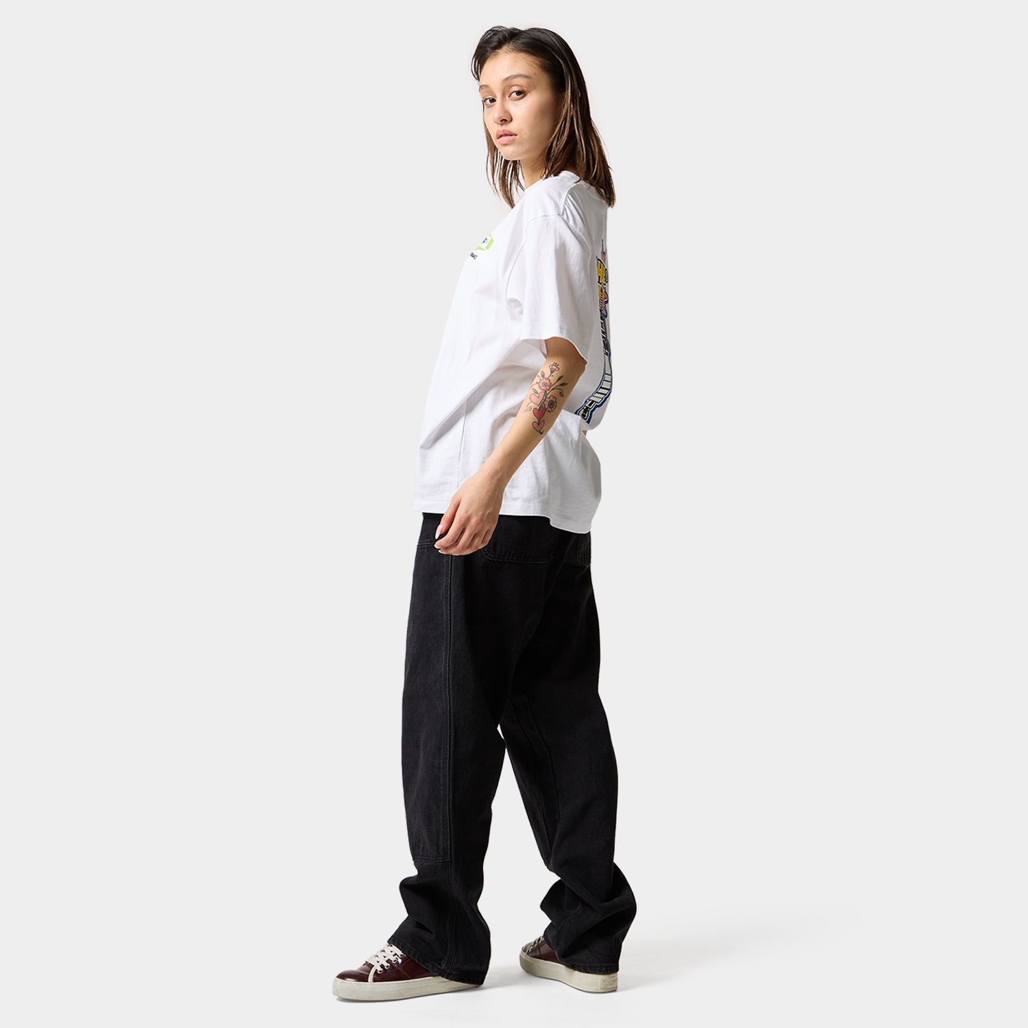 HUF (ハフ) Worldwide JP /T-SHIRTS(Tシャツ)/ SPARK IT UP TEE商品 / WHITE