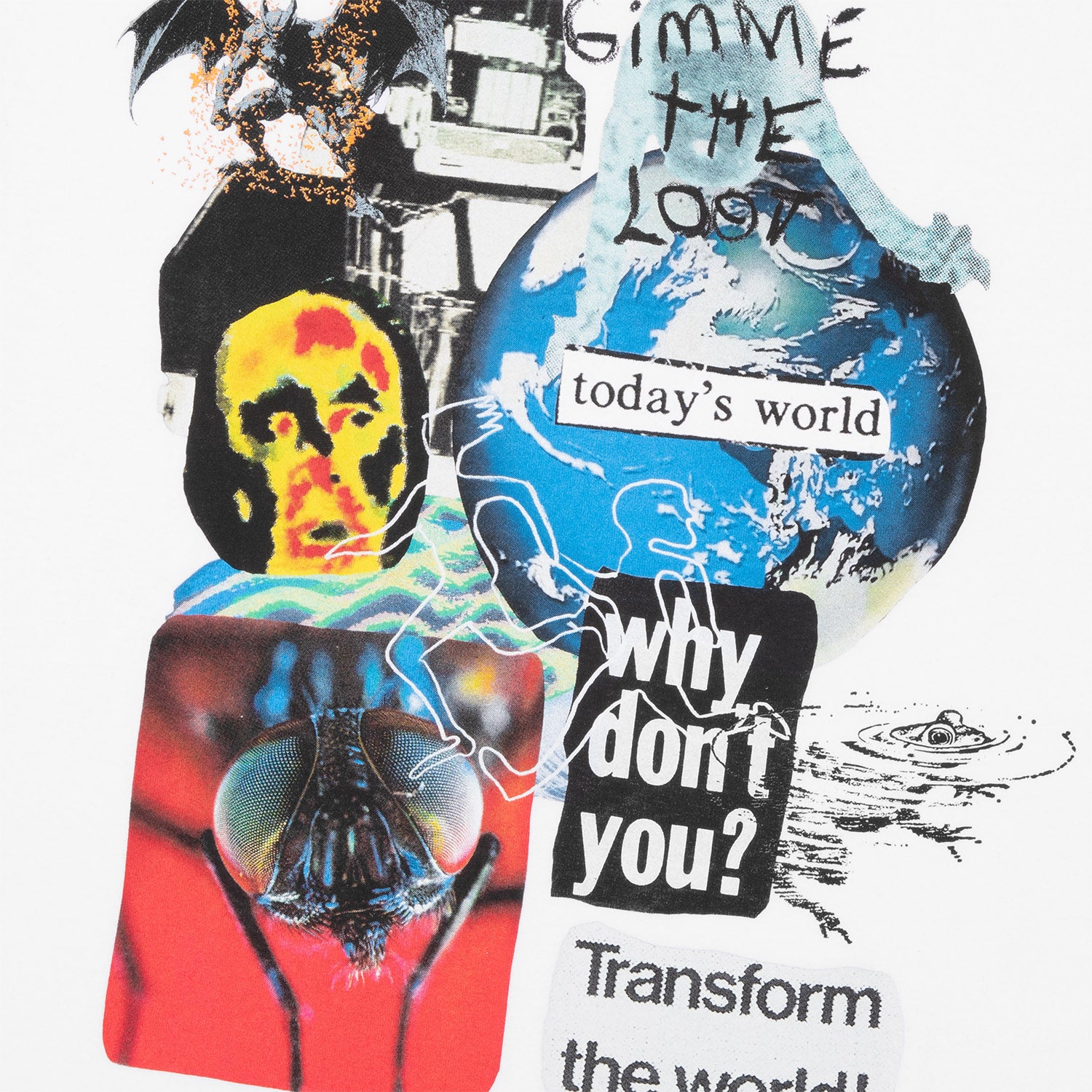 HUF (ハフ) Worldwide JP /T-SHIRTS(Tシャツ)/ GIMME THE LOOT TEE商品 / WHITE