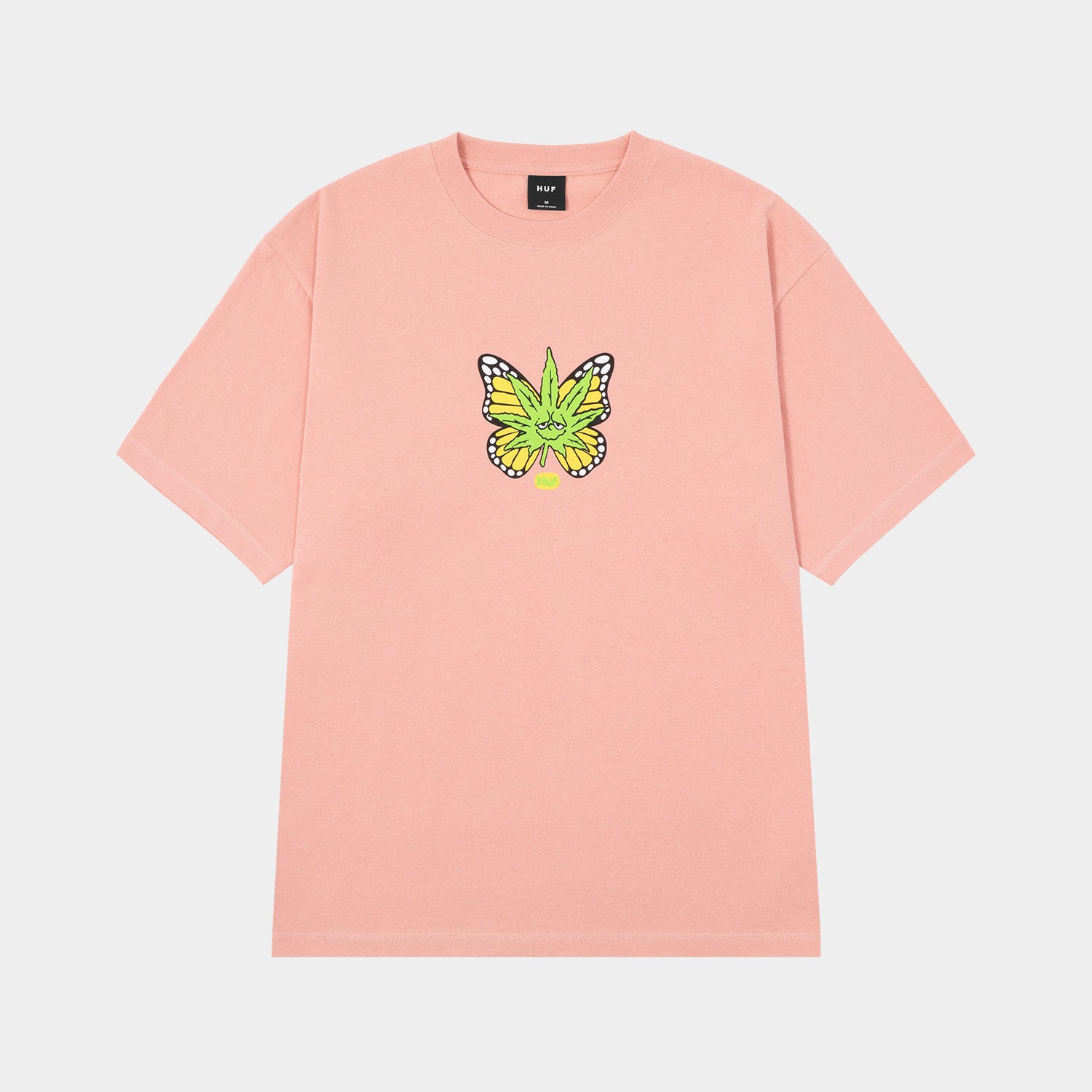HUF (ハフ) Worldwide JP /T-SHIRTS(Tシャツ)/ GREEN BUDDERFLY TEE商品 / LT ORANGE