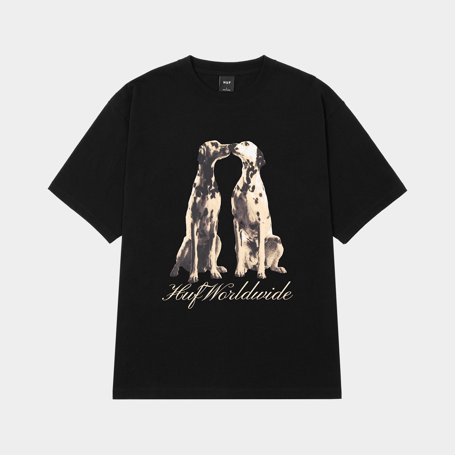 HUF (ハフ) Worldwide JP /T-SHIRTS(Tシャツ)/ DOGGED TEE商品 / BLACK