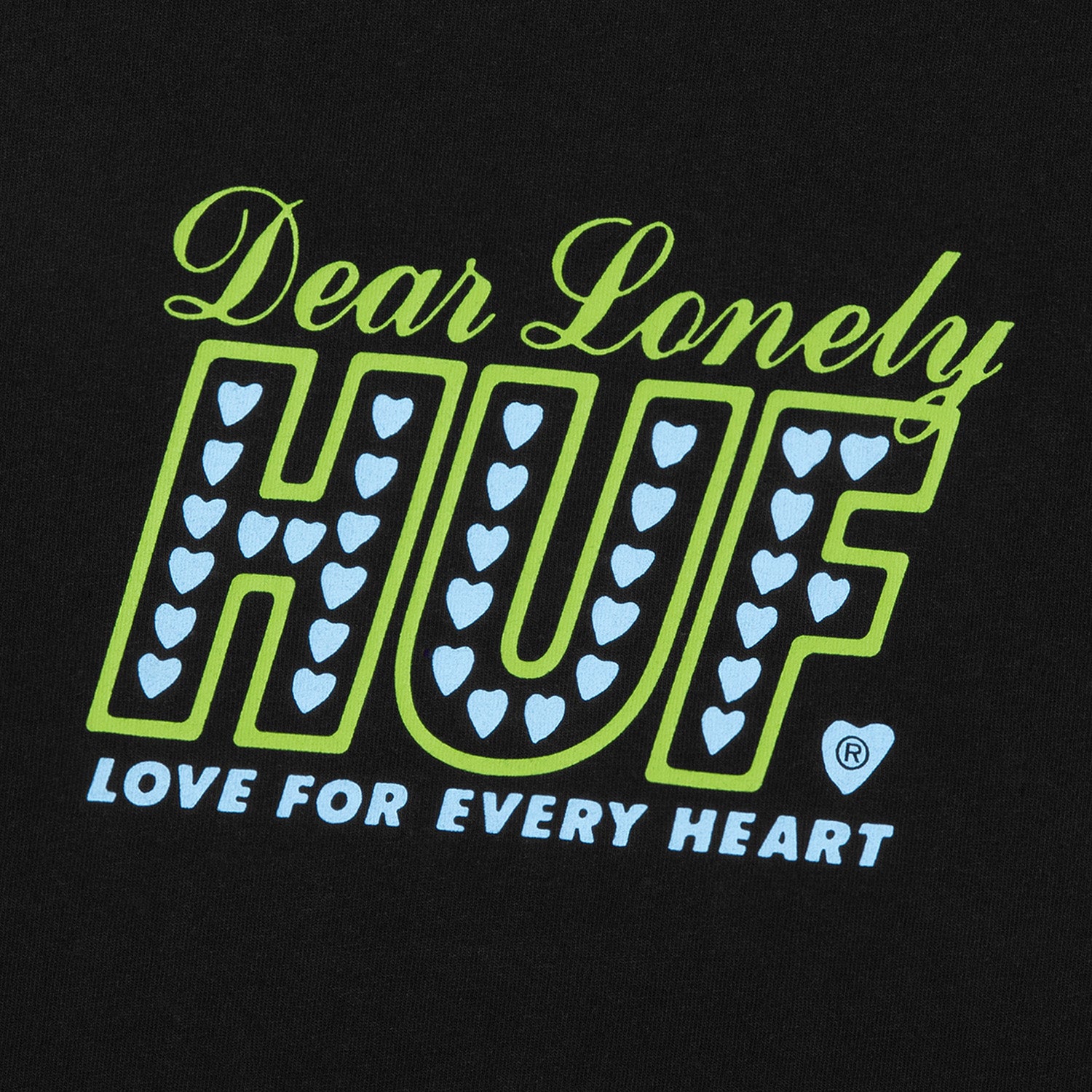 HUF (ハフ) Worldwide JP /T-SHIRTS(Tシャツ)/ LONELY HEARTS TEE商品 / WHITE