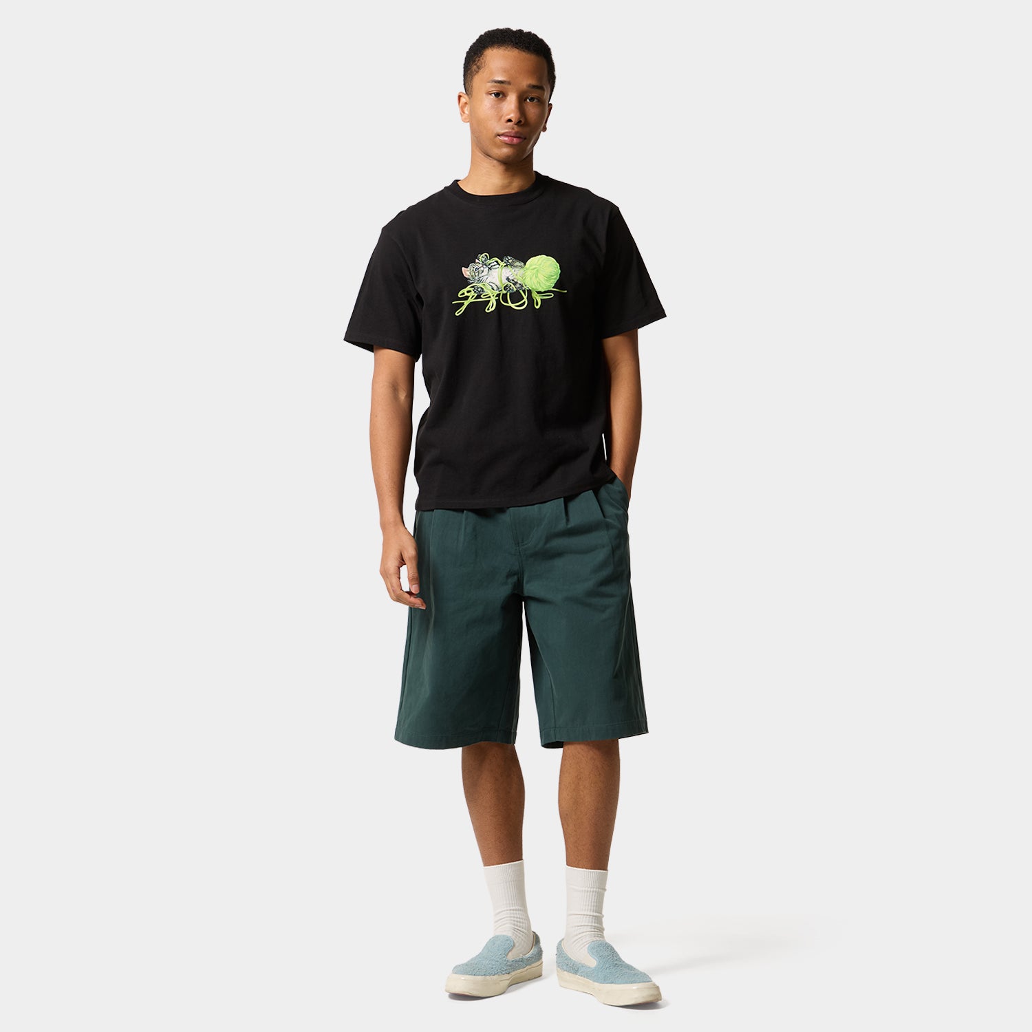 HUF (ハフ) Worldwide JP /T-SHIRTS(Tシャツ)/ PAWS TEE商品 / ASH GREY