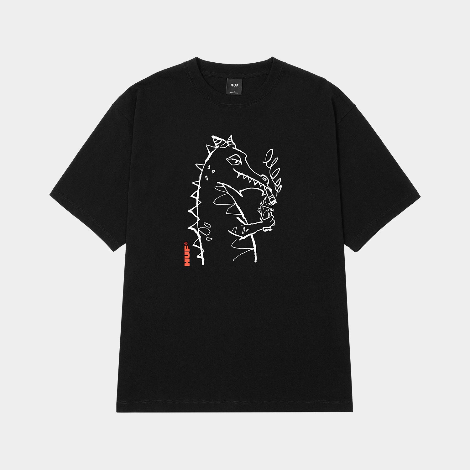 HUF (ハフ) Worldwide JP /T-SHIRTS(Tシャツ)/ CASH DRAGON TEE商品 / BLACK