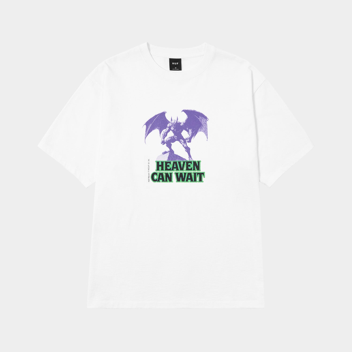 HUF (ハフ) Worldwide JP /T-SHIRTS(Tシャツ)/ HEAVEN CAN WAIT TEE商品 / WHITE