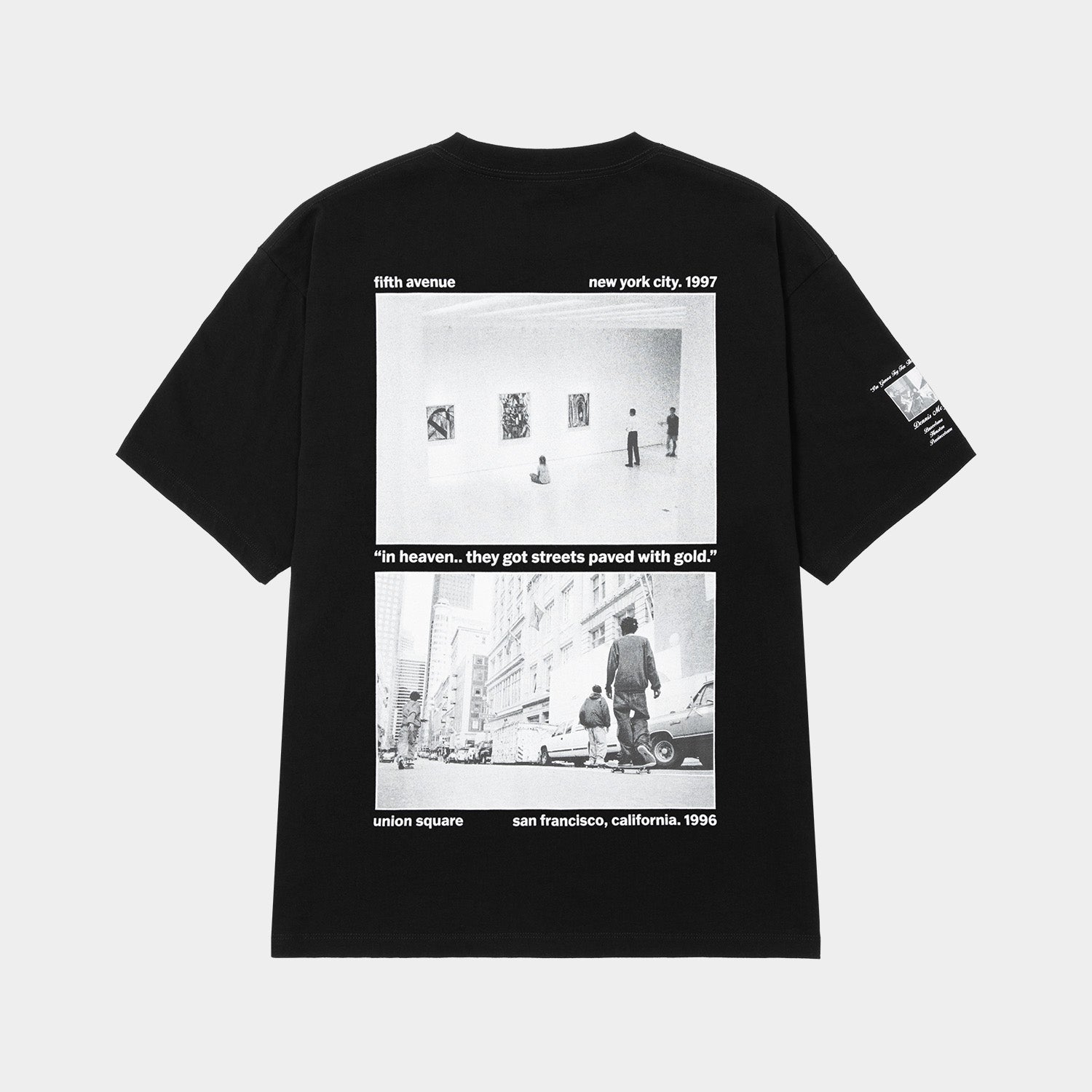 HUF (ハフ) Worldwide JP /T-SHIRTS(Tシャツ)/ PAVED WITH GOLD TEE商品 / BLACK