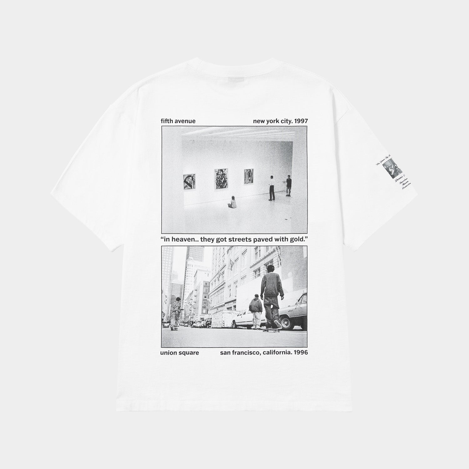 HUF (ハフ) Worldwide JP /T-SHIRTS(Tシャツ)/ PAVED WITH GOLD TEE商品 / BLACK