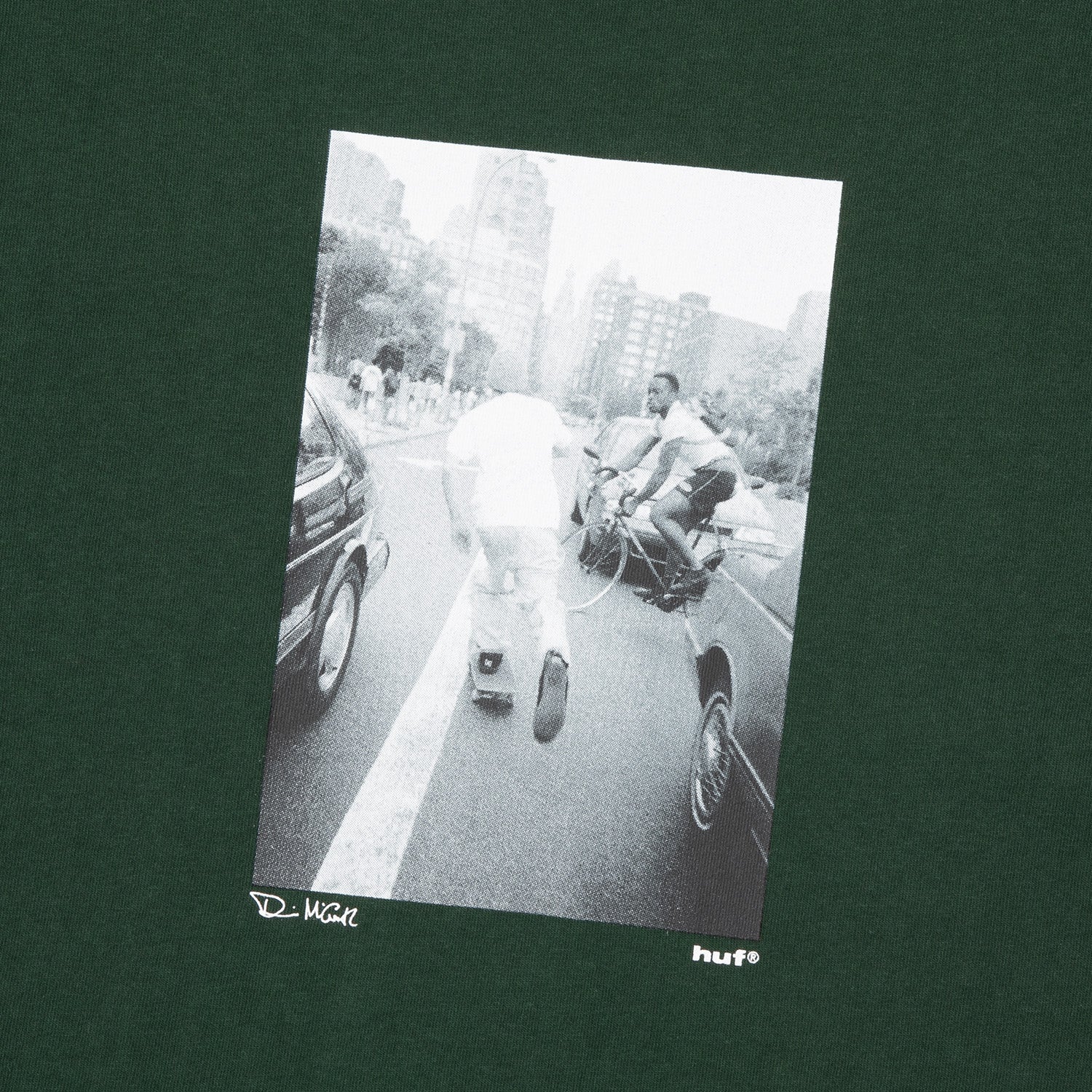 HUF (ハフ) Worldwide JP /T-SHIRTS(Tシャツ)/ FIGHT THE TRAFFIC TEE商品 / WHITE