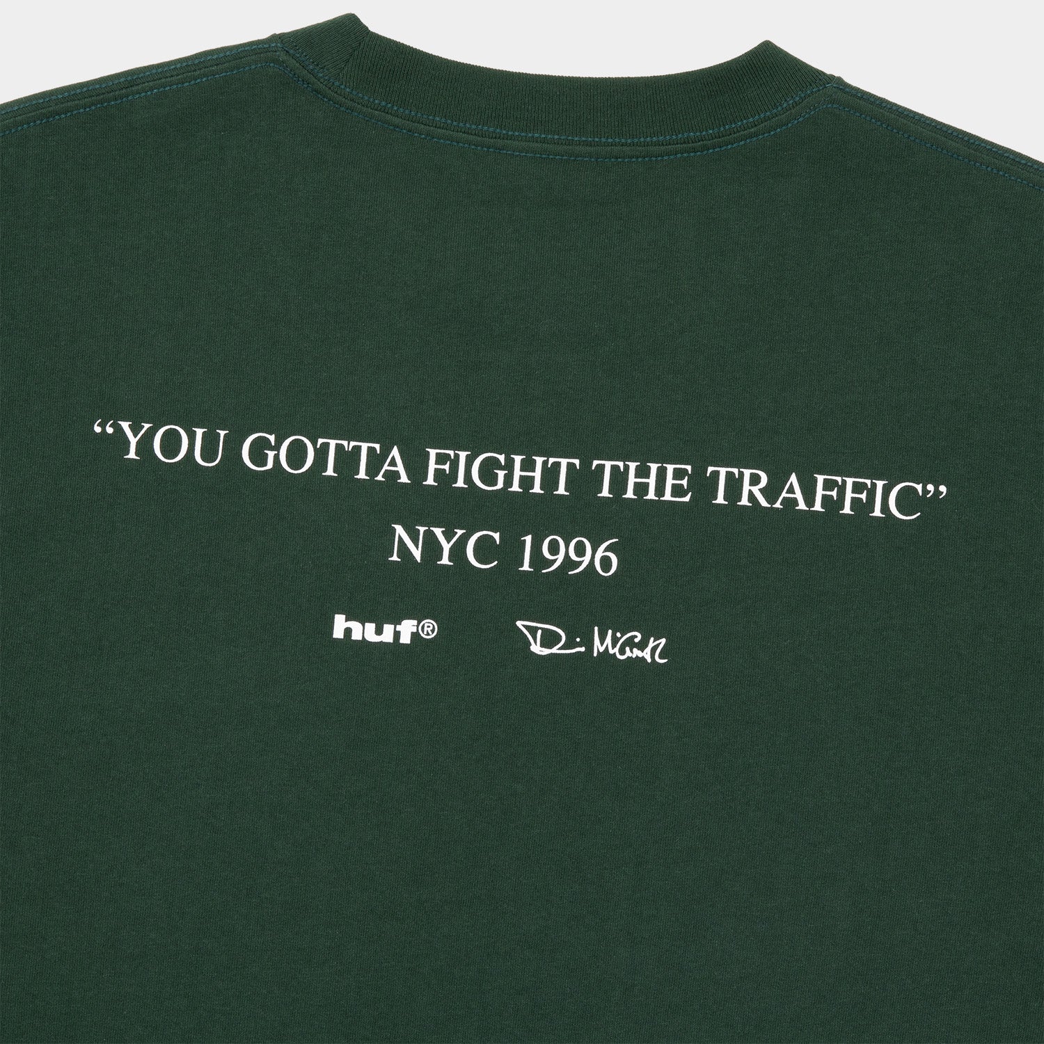 HUF (ハフ) Worldwide JP /T-SHIRTS(Tシャツ)/ FIGHT THE TRAFFIC TEE商品 / WHITE