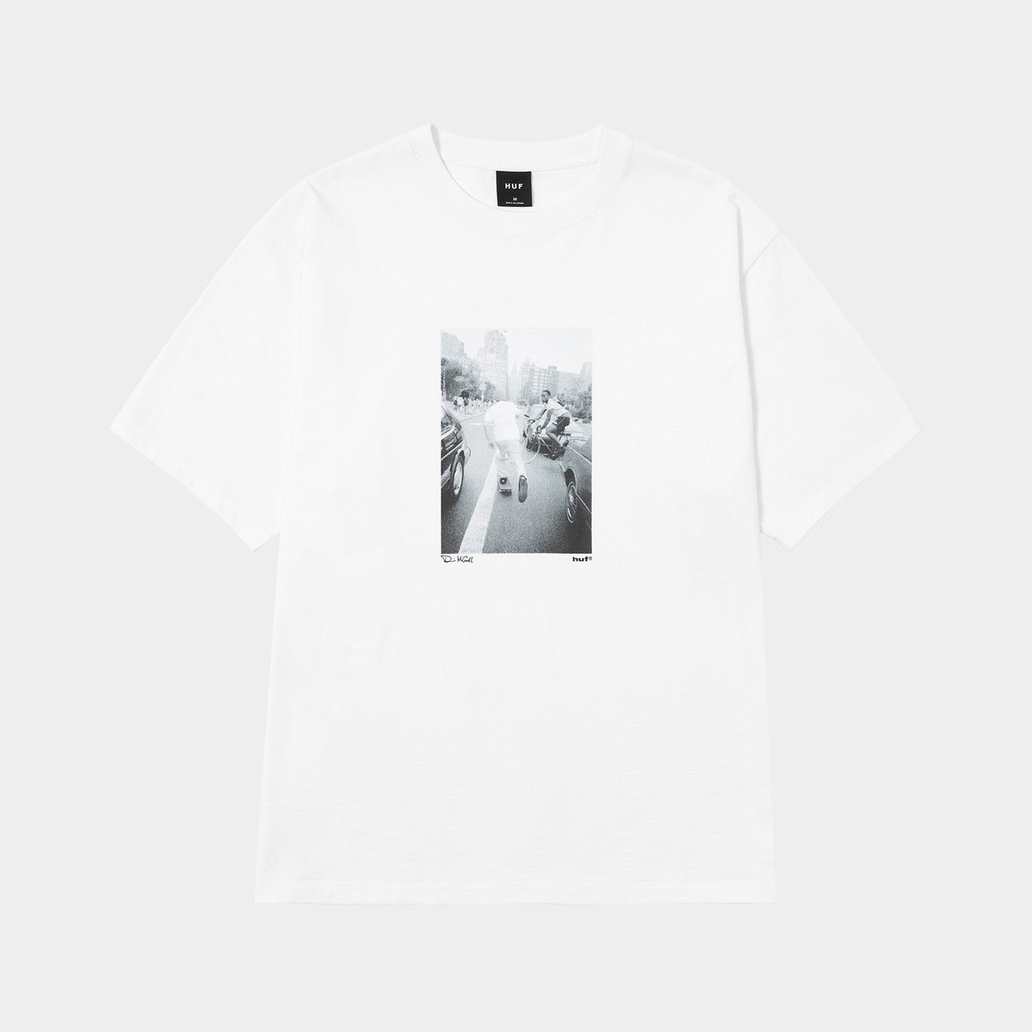 HUF (ハフ) Worldwide JP /T-SHIRTS(Tシャツ)/ FIGHT THE TRAFFIC TEE商品 / WHITE