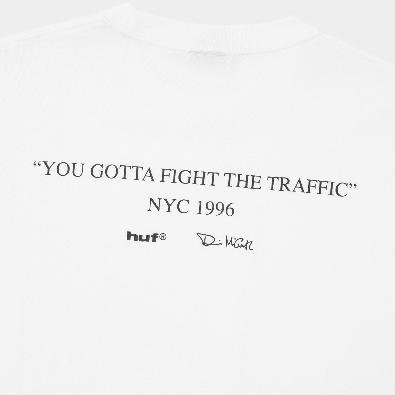 HUF (ハフ) Worldwide JP /T-SHIRTS(Tシャツ)/ FIGHT THE TRAFFIC TEE商品 / WHITE