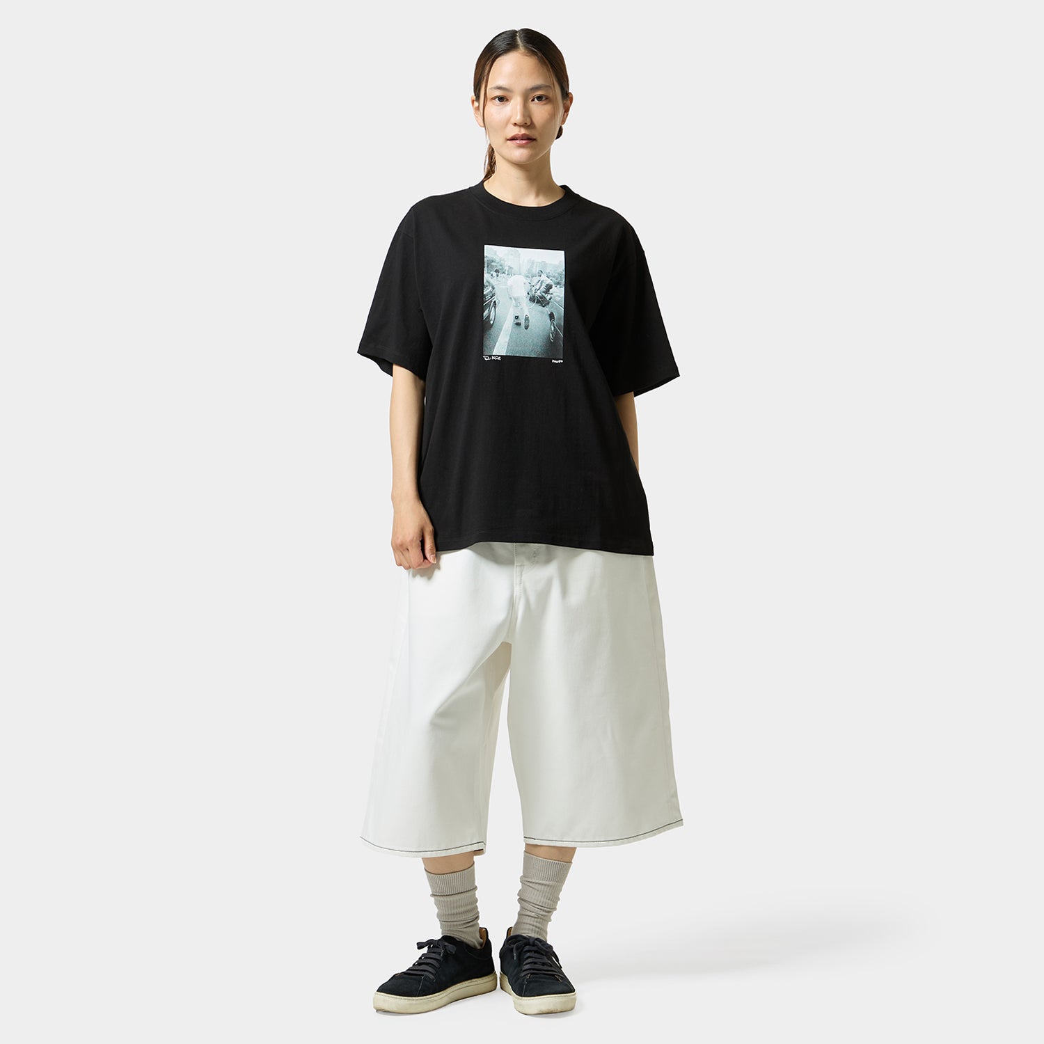HUF (ハフ) Worldwide JP /T-SHIRTS(Tシャツ)/ FIGHT THE TRAFFIC TEE商品 / WHITE