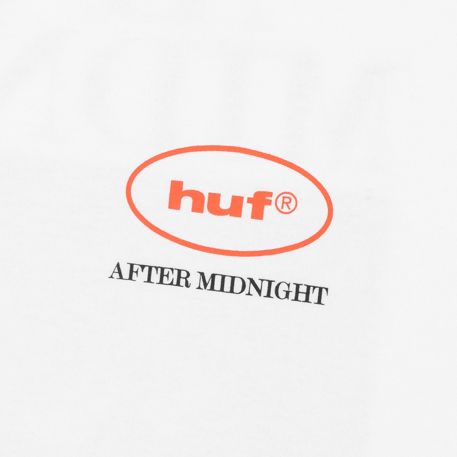 HUF (ハフ) Worldwide JP /T-SHIRTS(Tシャツ)/ AFTER MIDNIGHT TEE商品 / WHITE