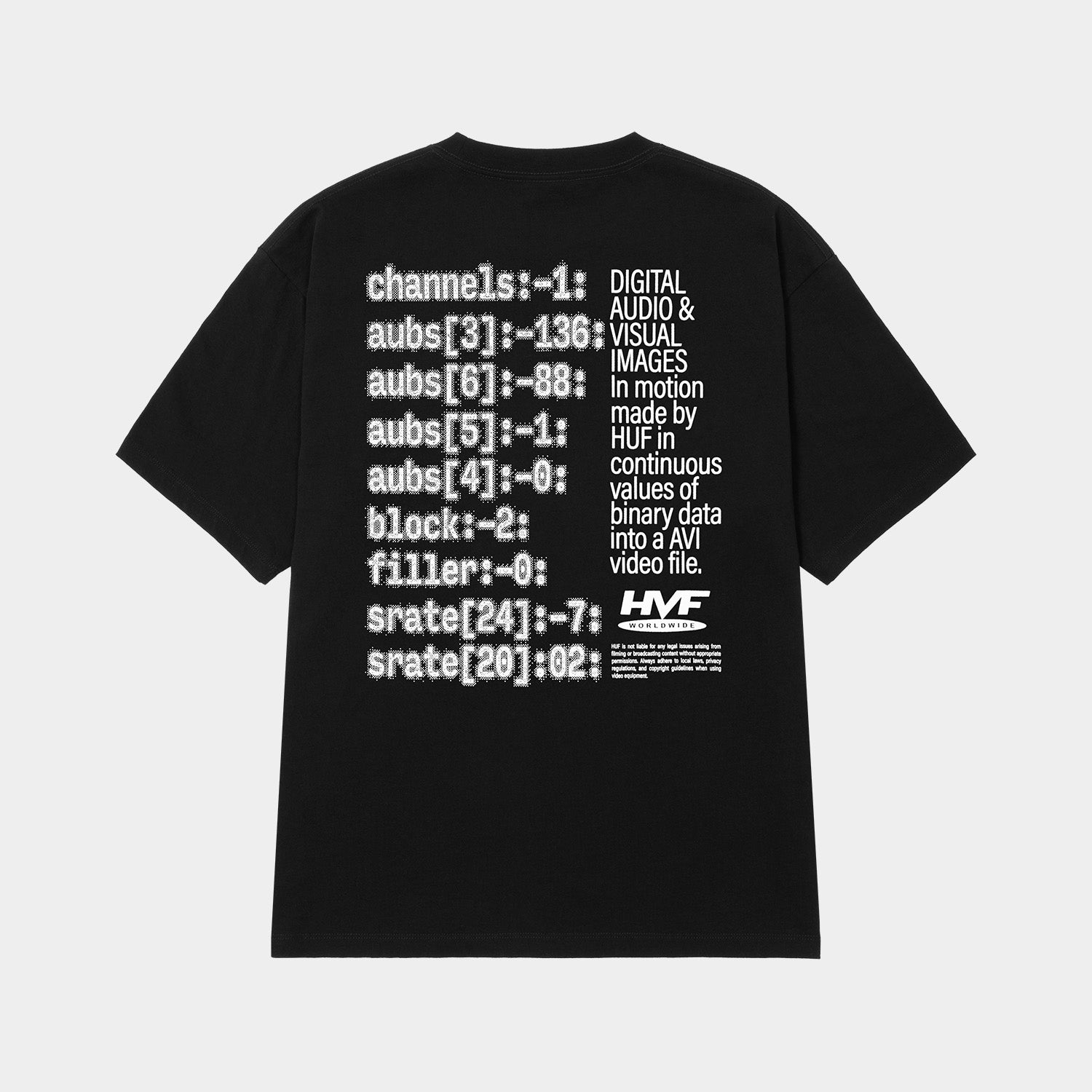 HUF (ハフ) Worldwide JP /T-SHIRTS(Tシャツ)/ H CAM TEE商品 / WHITE